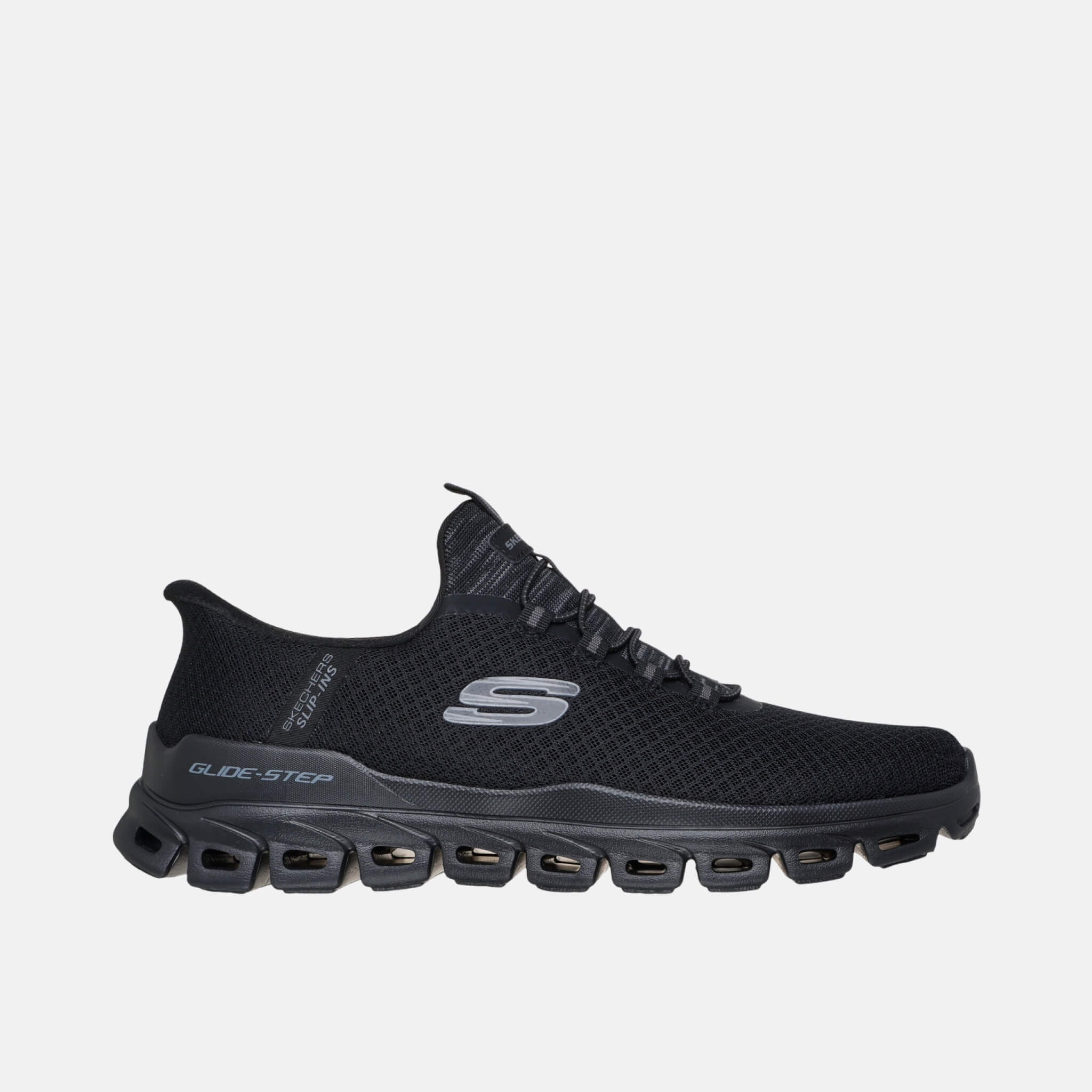 Pantofi sport negri Skechers Slip-ins: Glide-Step - Noxus bărbați