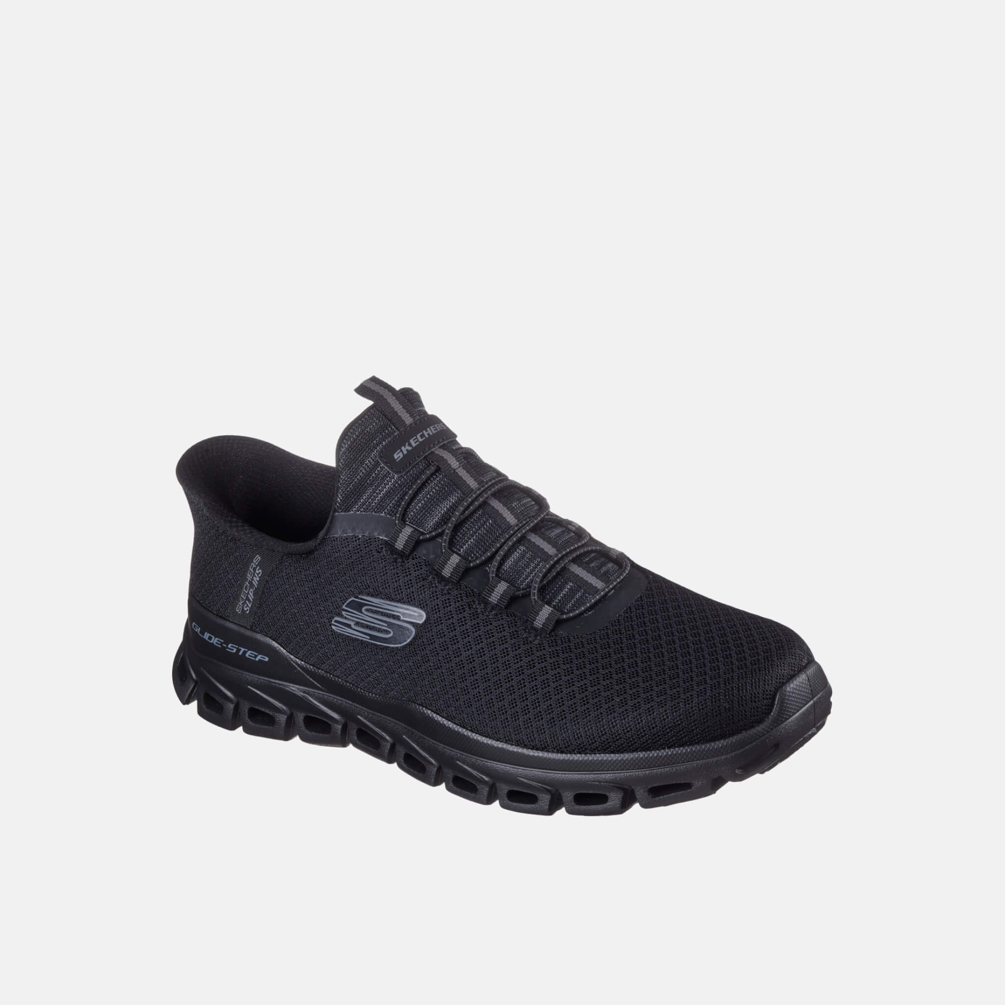 Pantofi sport negri Skechers Slip-ins: Glide-Step - Noxus bărbați