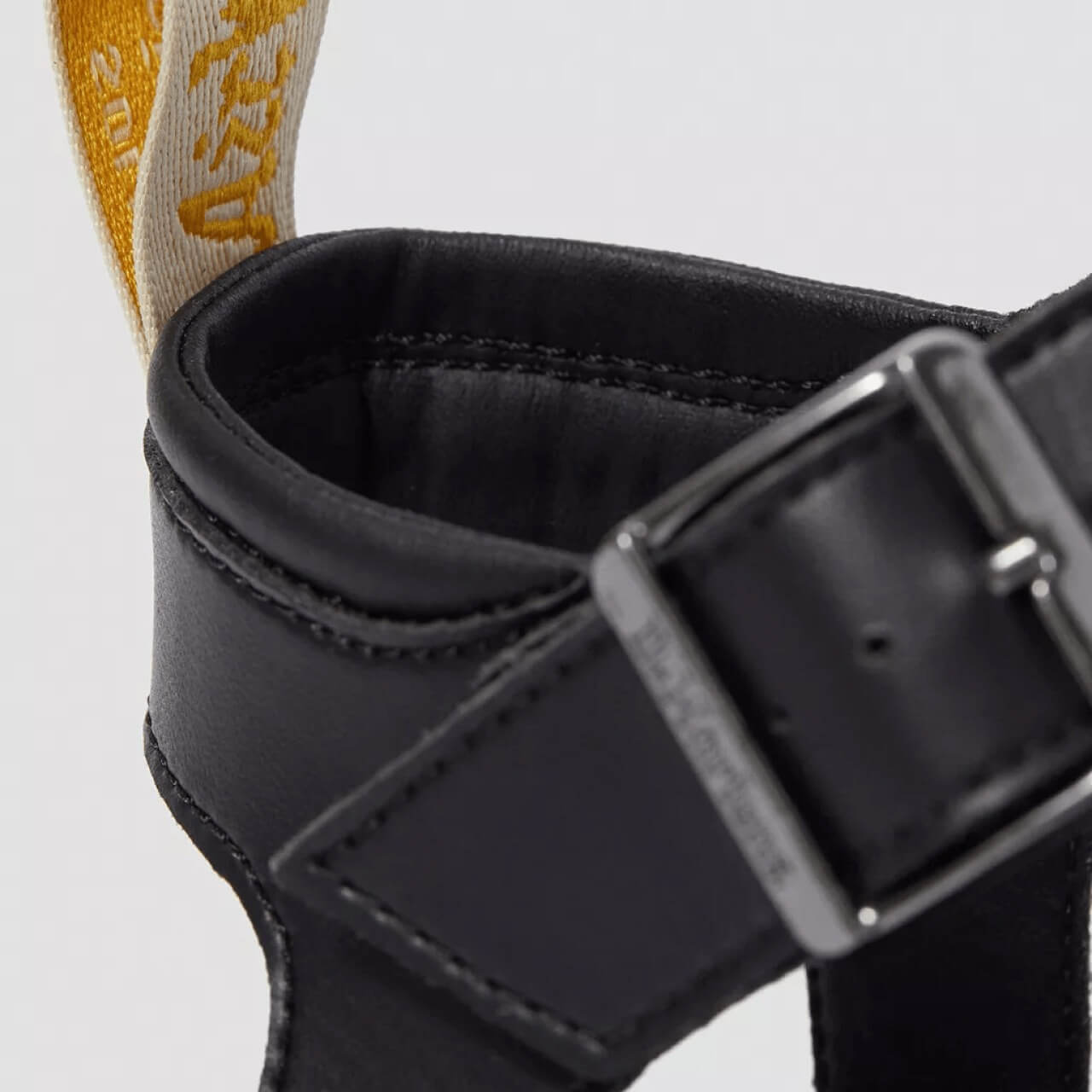 Sandale negre Dr. Martens Blaire Vegan de damă