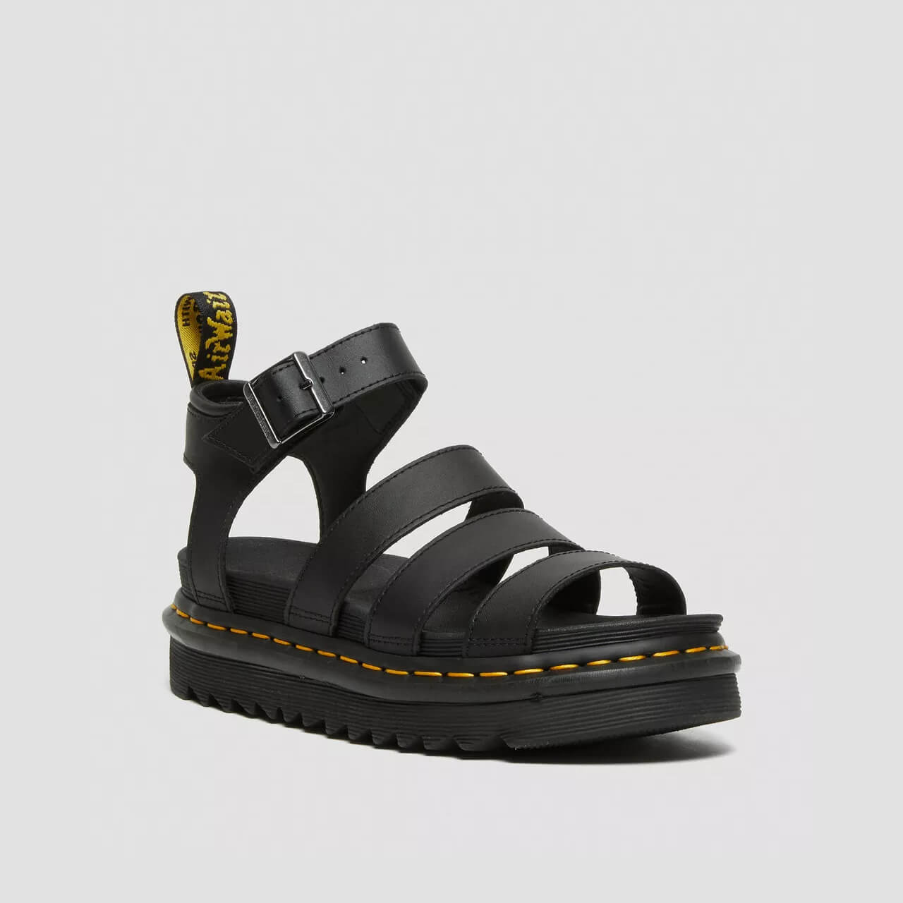 Sandale negre Dr. Martens Blaire de damă