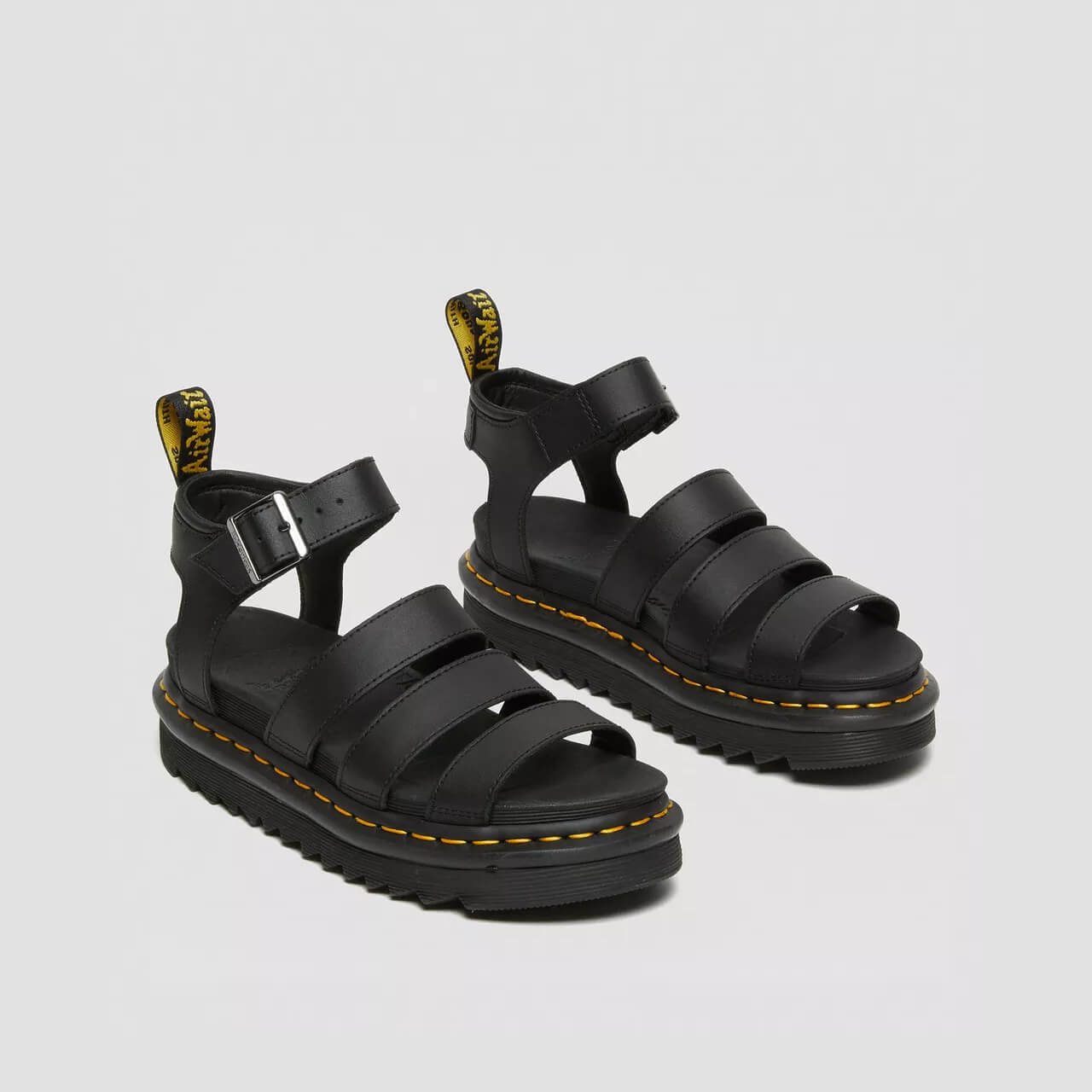 Sandale negre Dr. Martens Blaire de damă