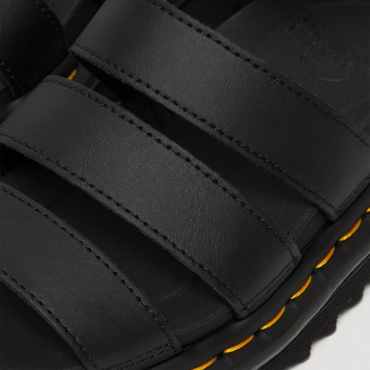 Sandale negre Dr. Martens Blaire de damă