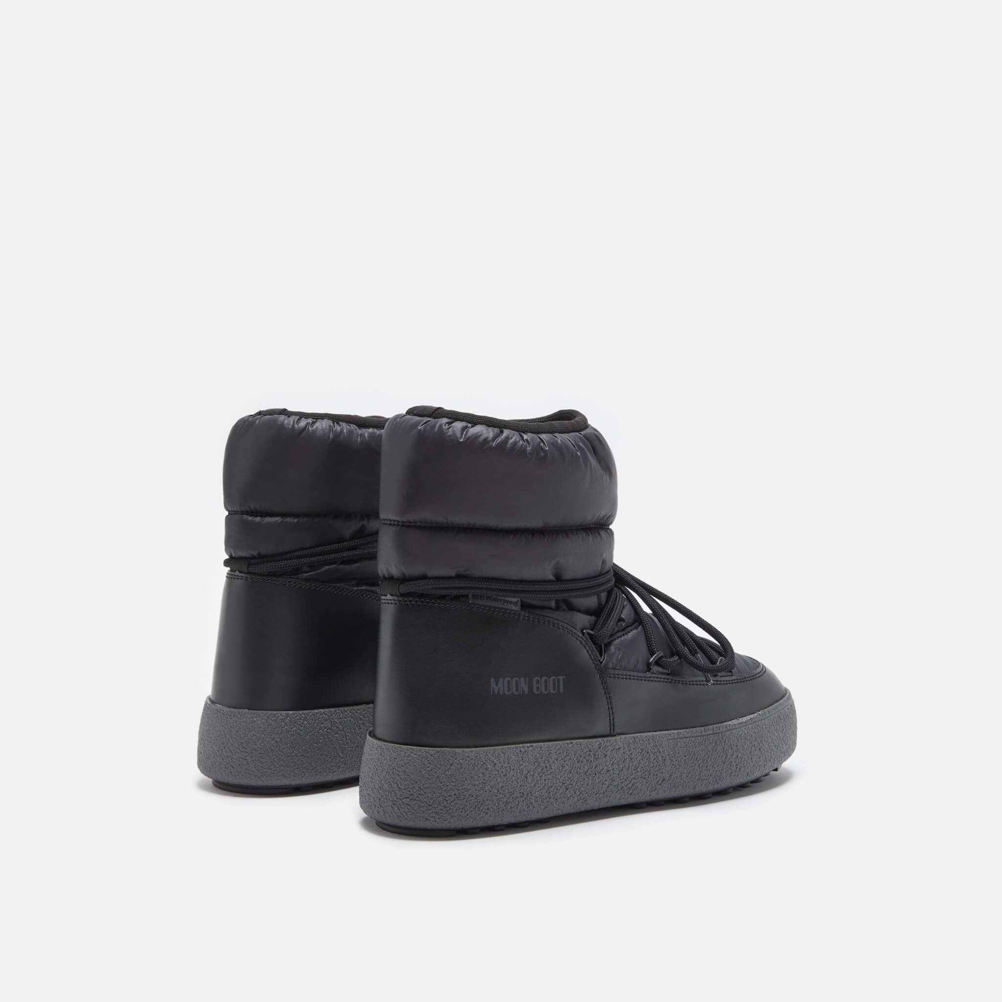 Cizme de iarnă negre Moon Boot Mtrack Low Nylon WP bărbați