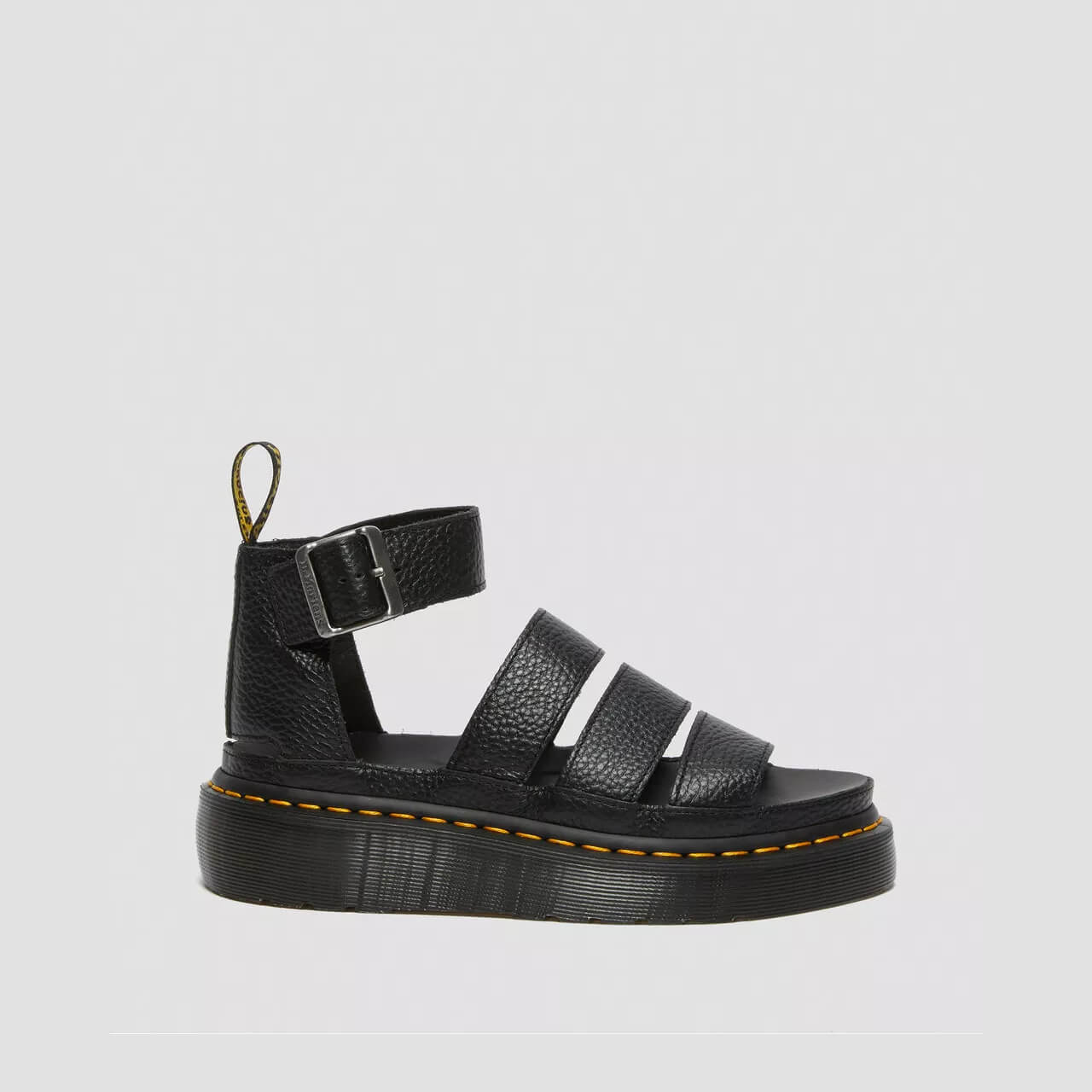 Sandale negre Dr. Martens Clarissa II Quad de damă