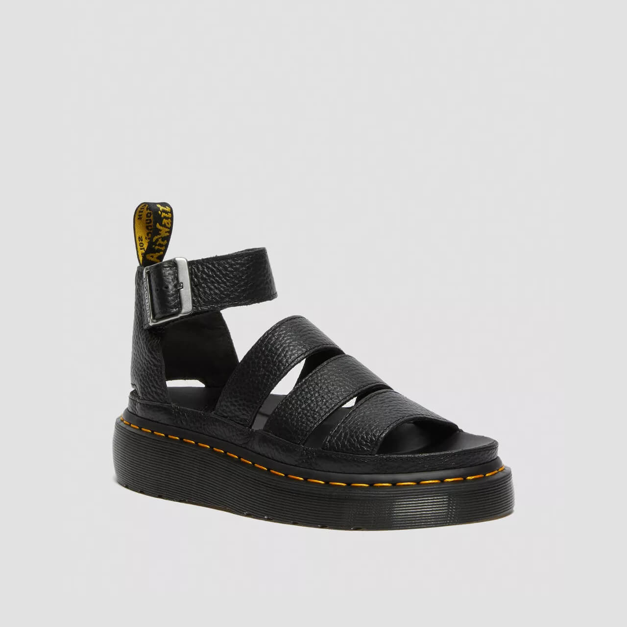 Sandale negre Dr. Martens Clarissa II Quad de damă