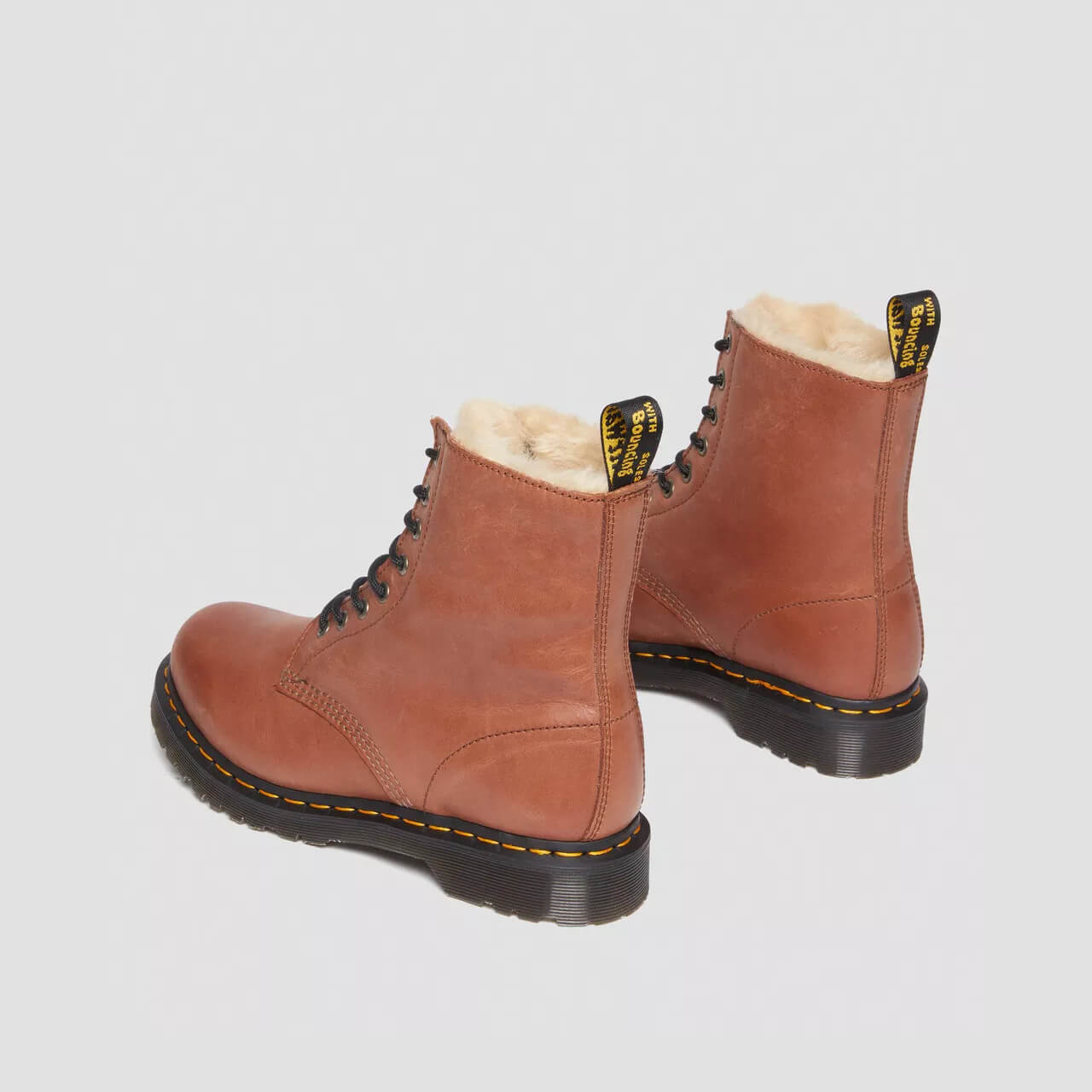 Ghete maro Dr. Martens 1460 Serena de damă