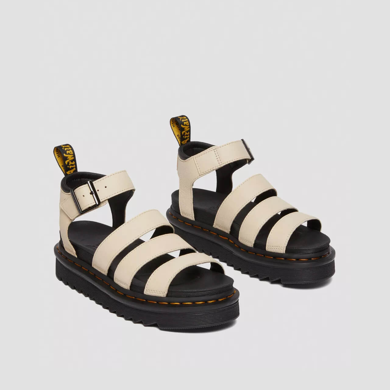 Sandale bej Dr. Martens Blaire de damă