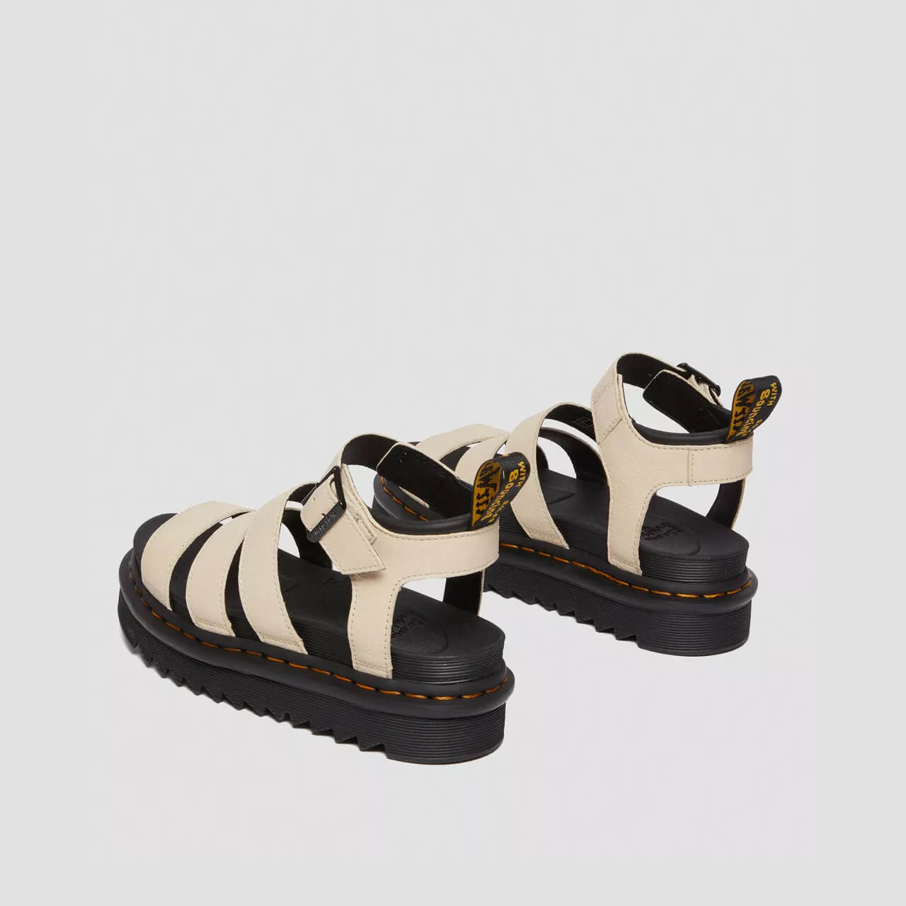 Sandale bej Dr. Martens Blaire de damă