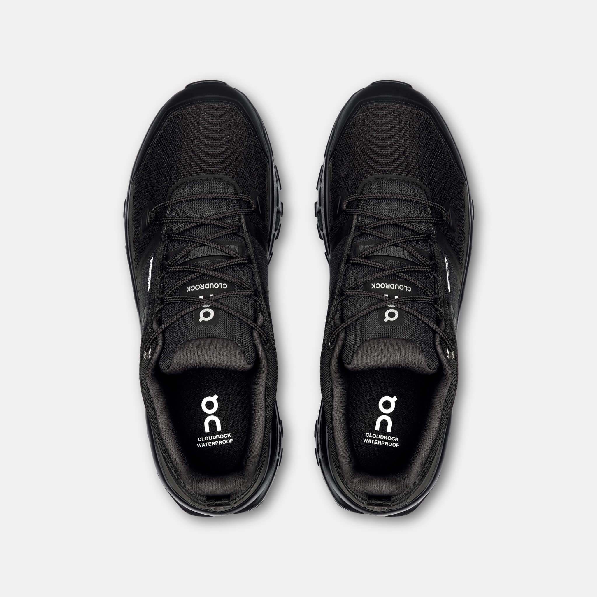 Pantofi outdoor negri On Cloudrock Low WP bărbați