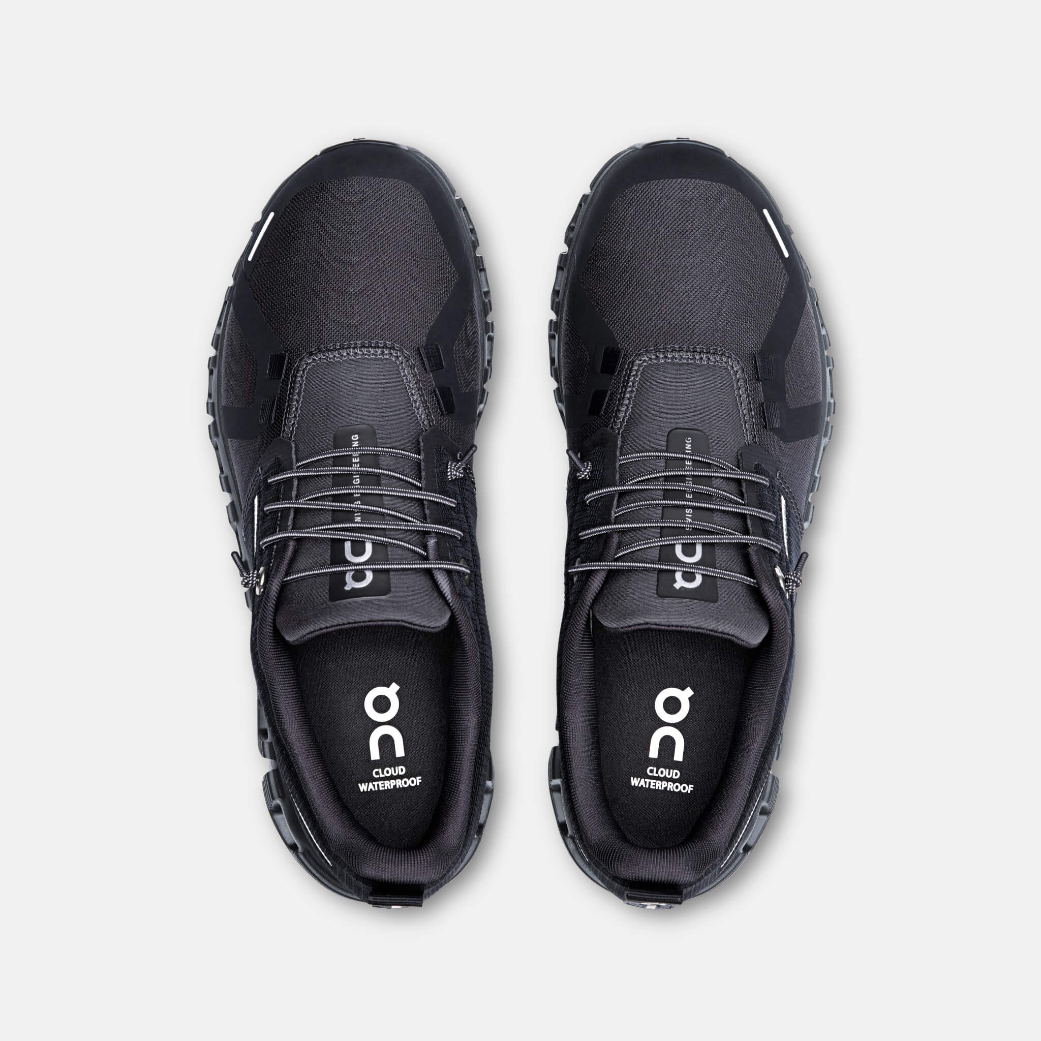 Pantofi sport casual negri On Cloud 6 WP de damă