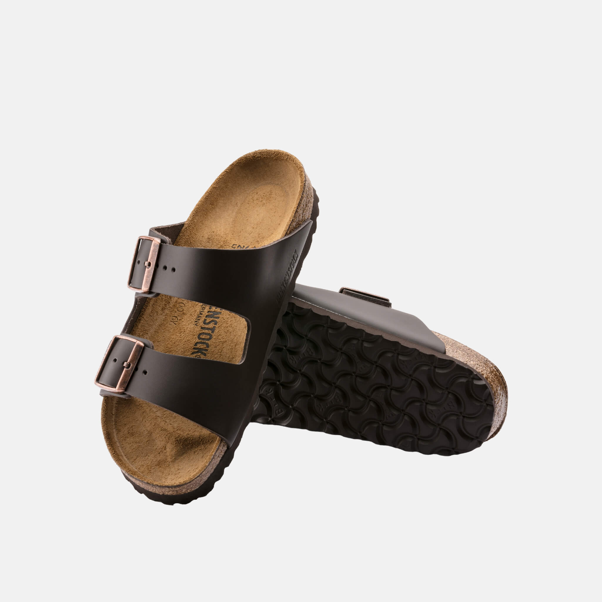 Papuci Birkenstock Arizona Smooth Leather maro