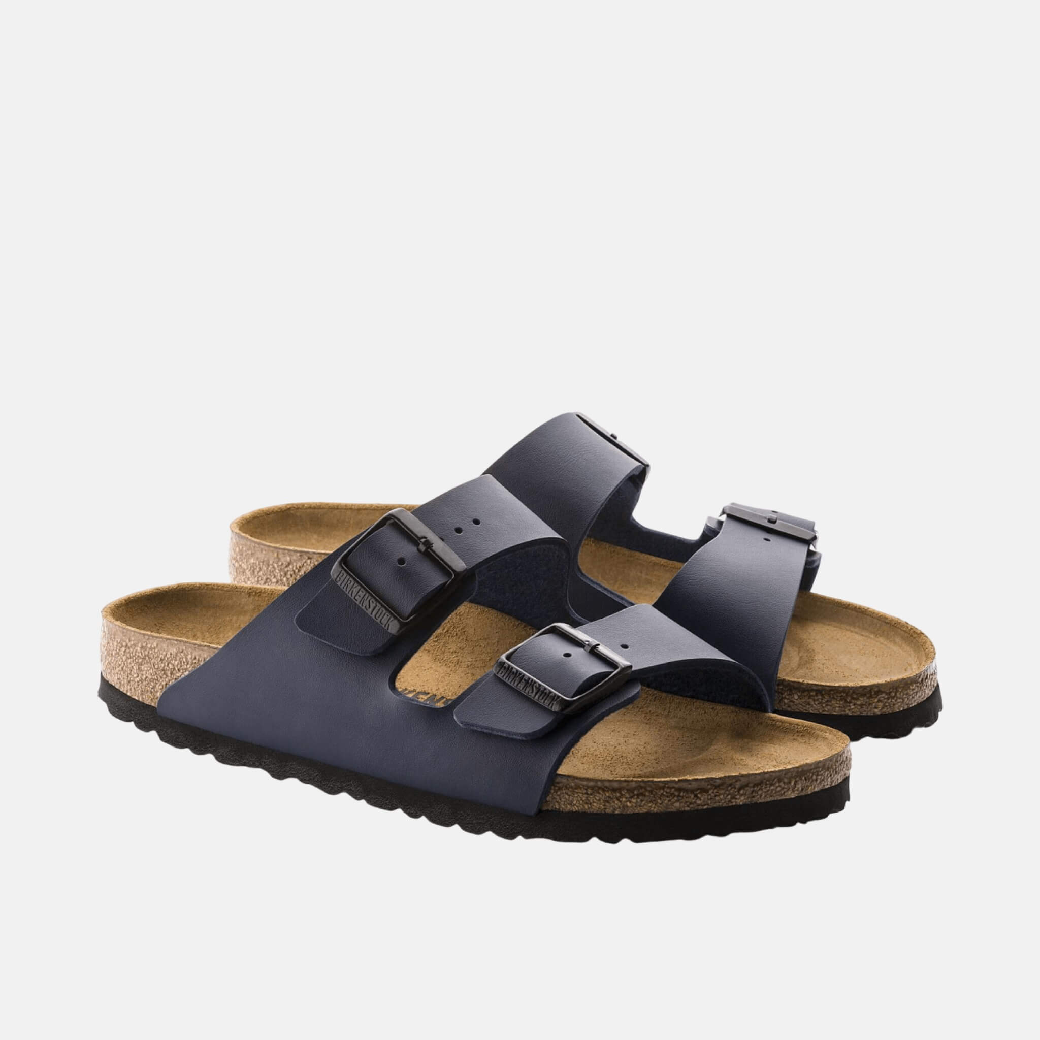 Papuci Birkenstock Arizona Natural Leather albastru 3