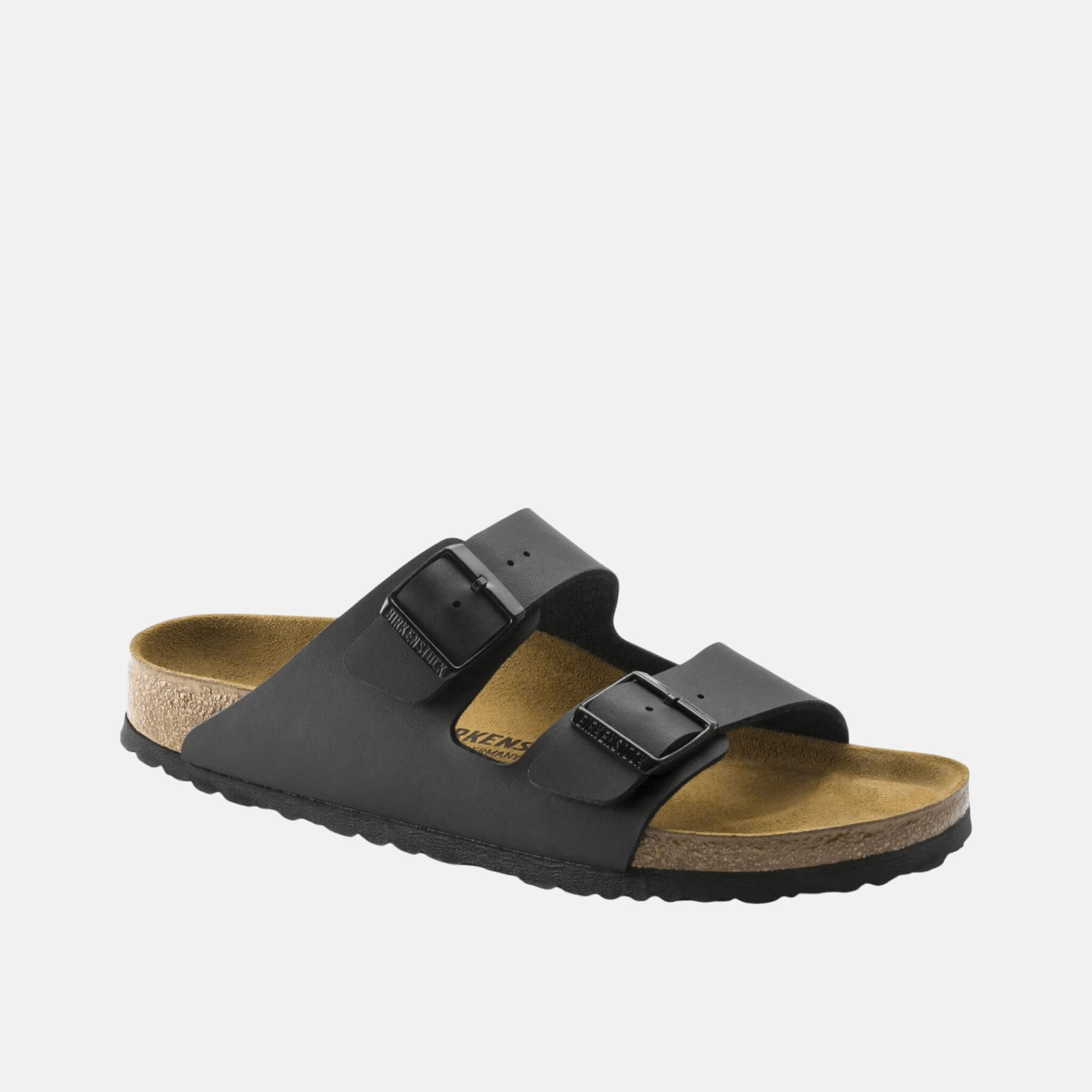 Papuci Birkenstock Arizona Leather negru
