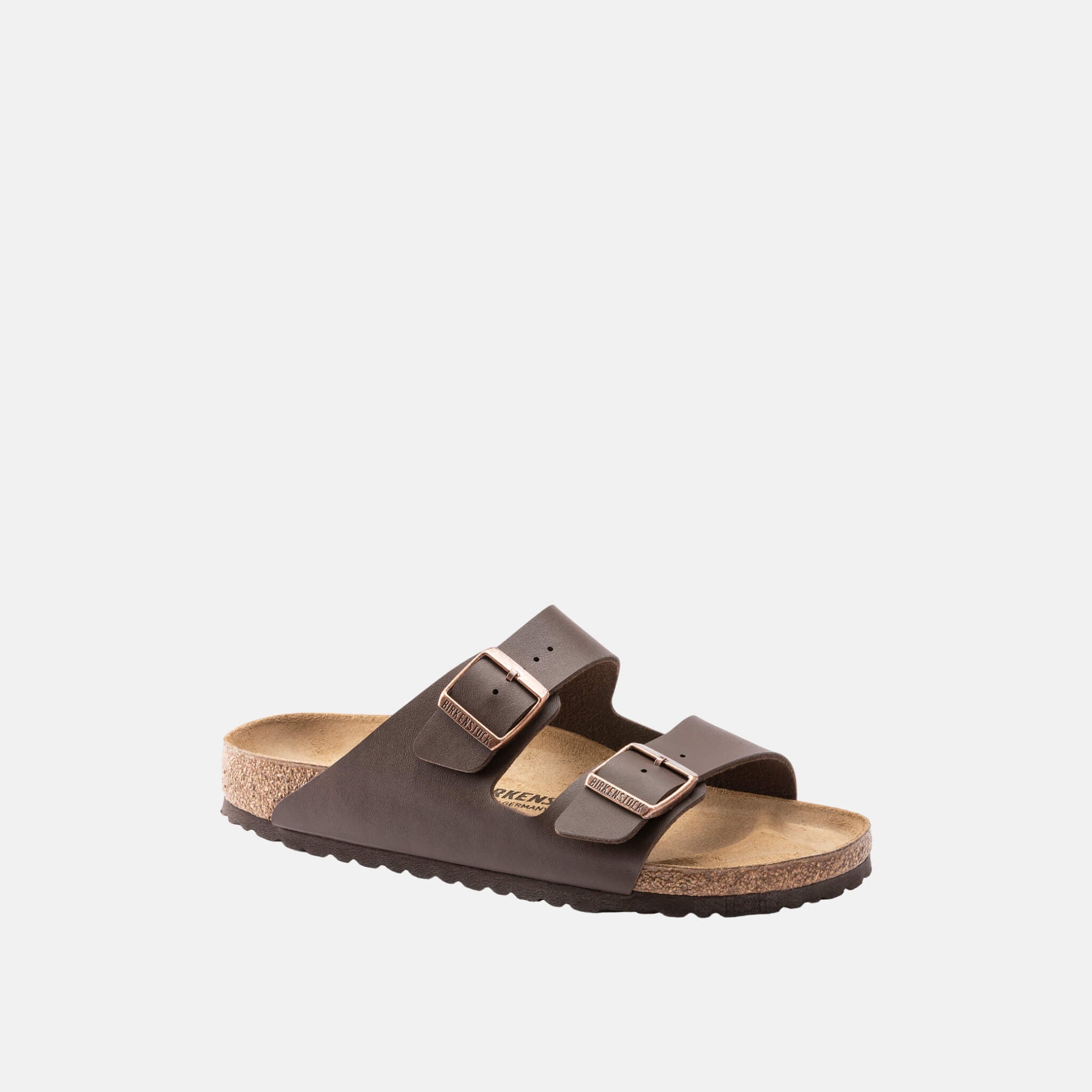 Papuci Birkenstock Arizona Birko-Flor maro închis