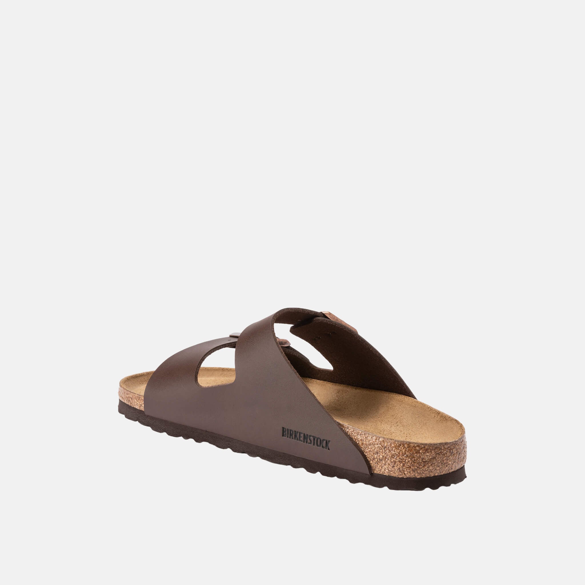 Papuci Birkenstock Arizona Birko-Flor maro închis