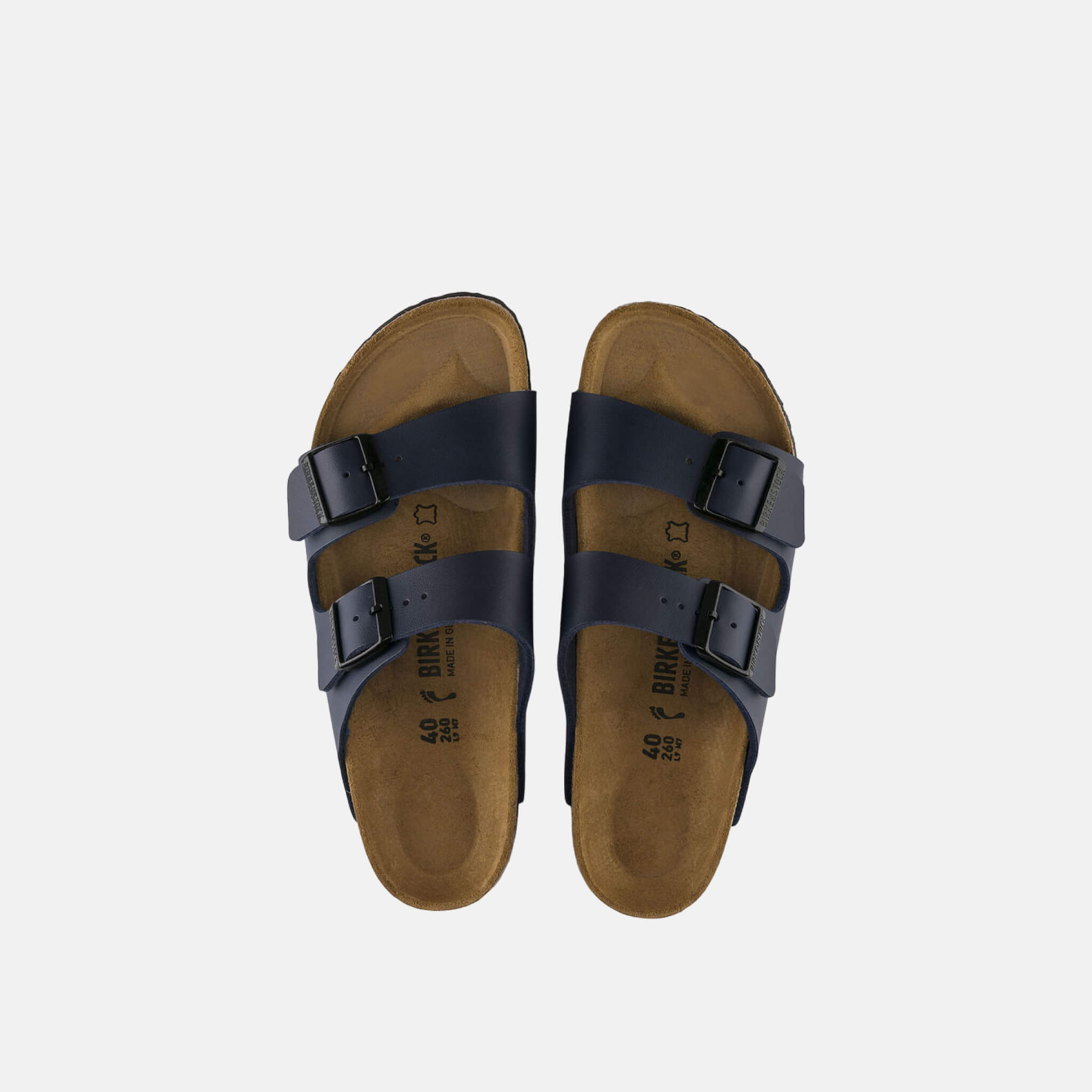 Papuci Birkenstock Arizona Birko-Flor albastru