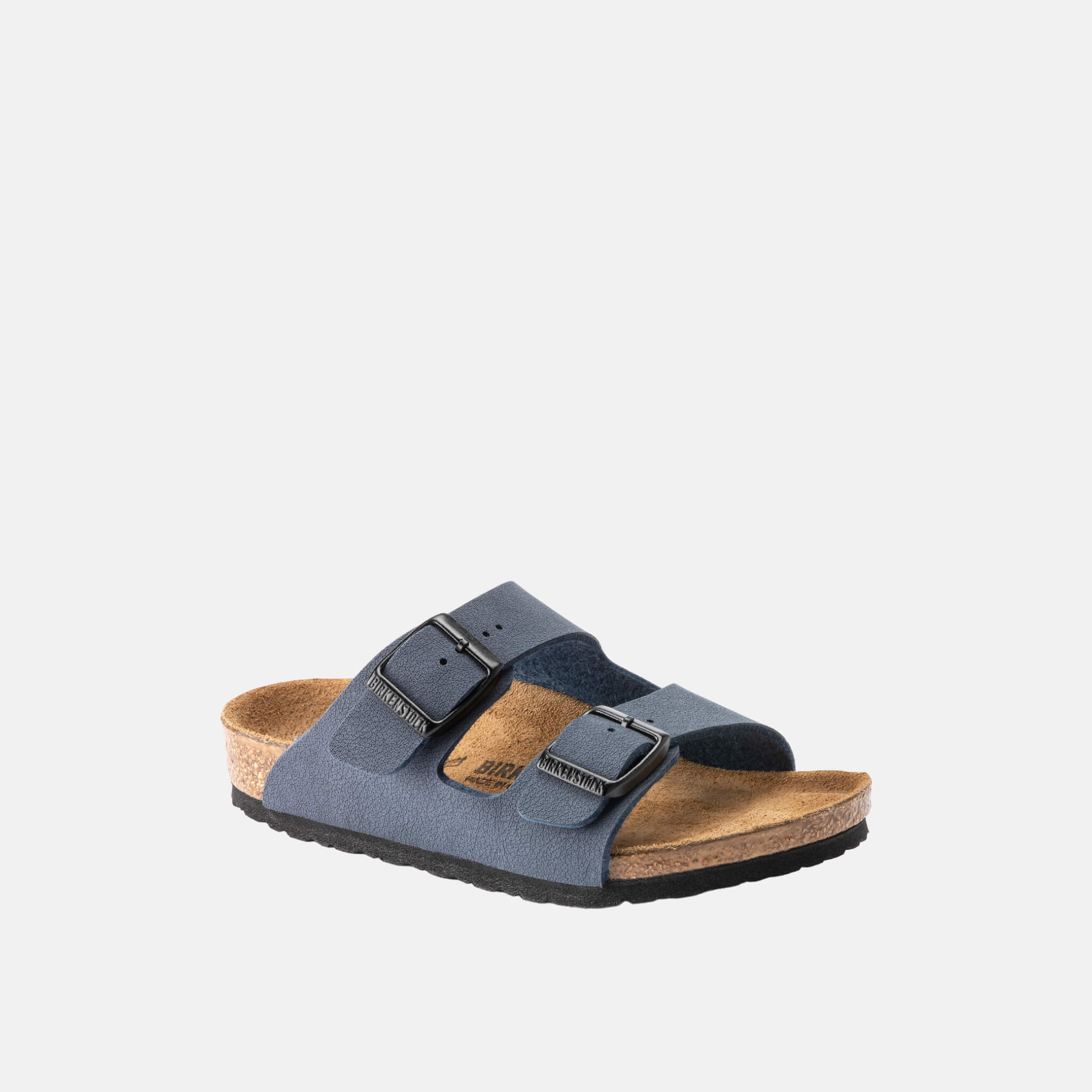 Papuci Birkenstock Arizona Birko-Flor Nubuck albastru