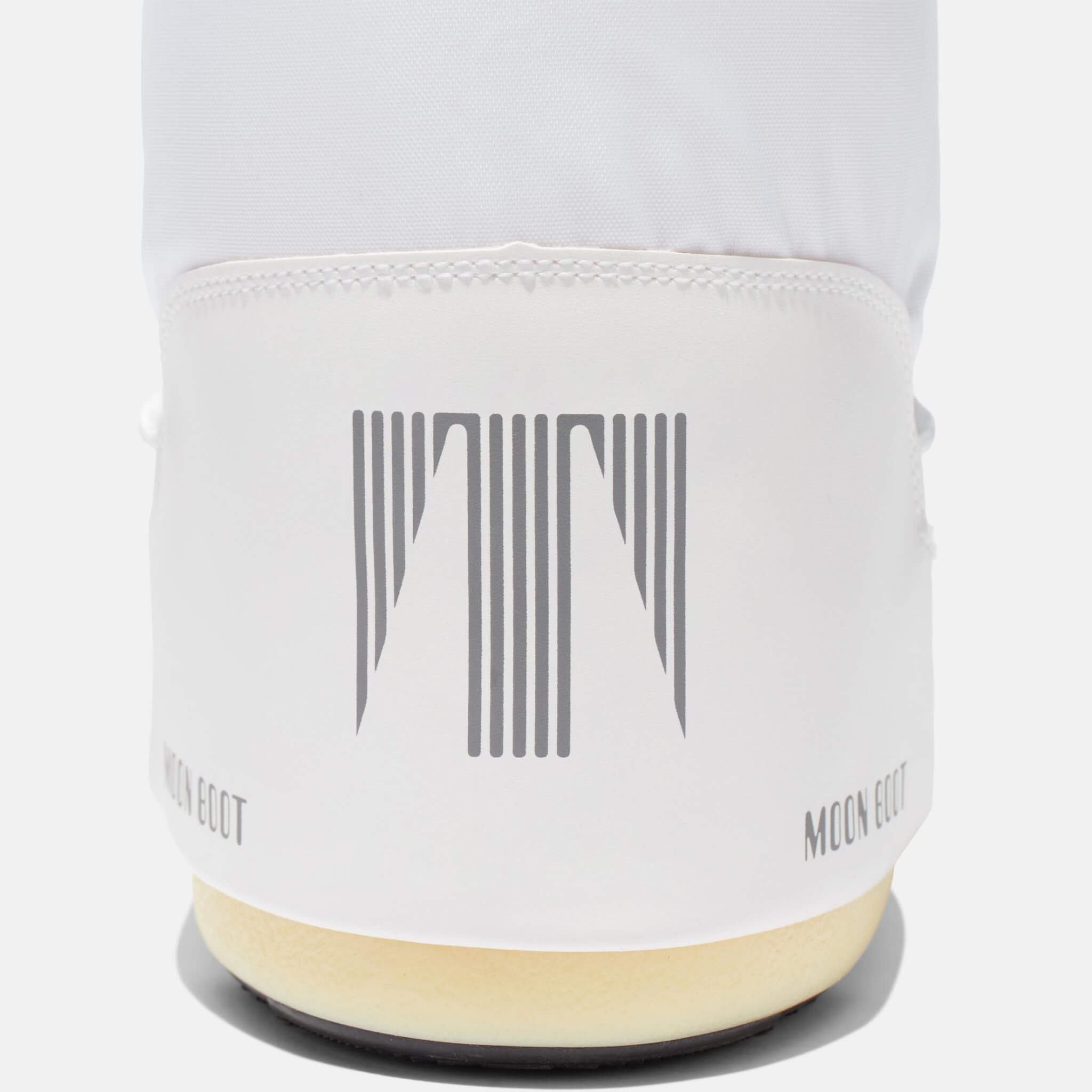 Cizme de iarnă albe Moon Boot Icon Nylon de damă