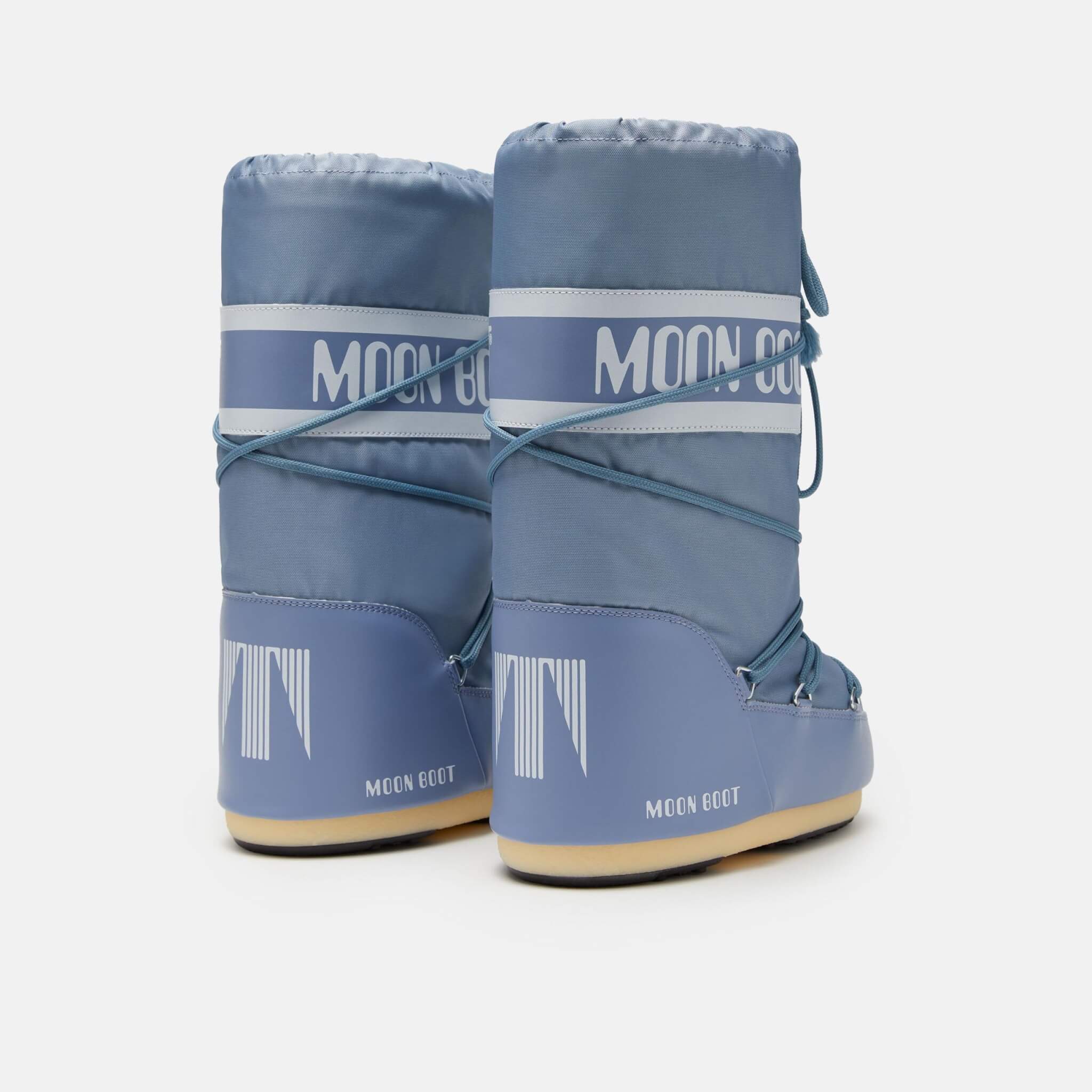 Cizme de iarnă gri Moon Boot Icon Nylon de damă 1