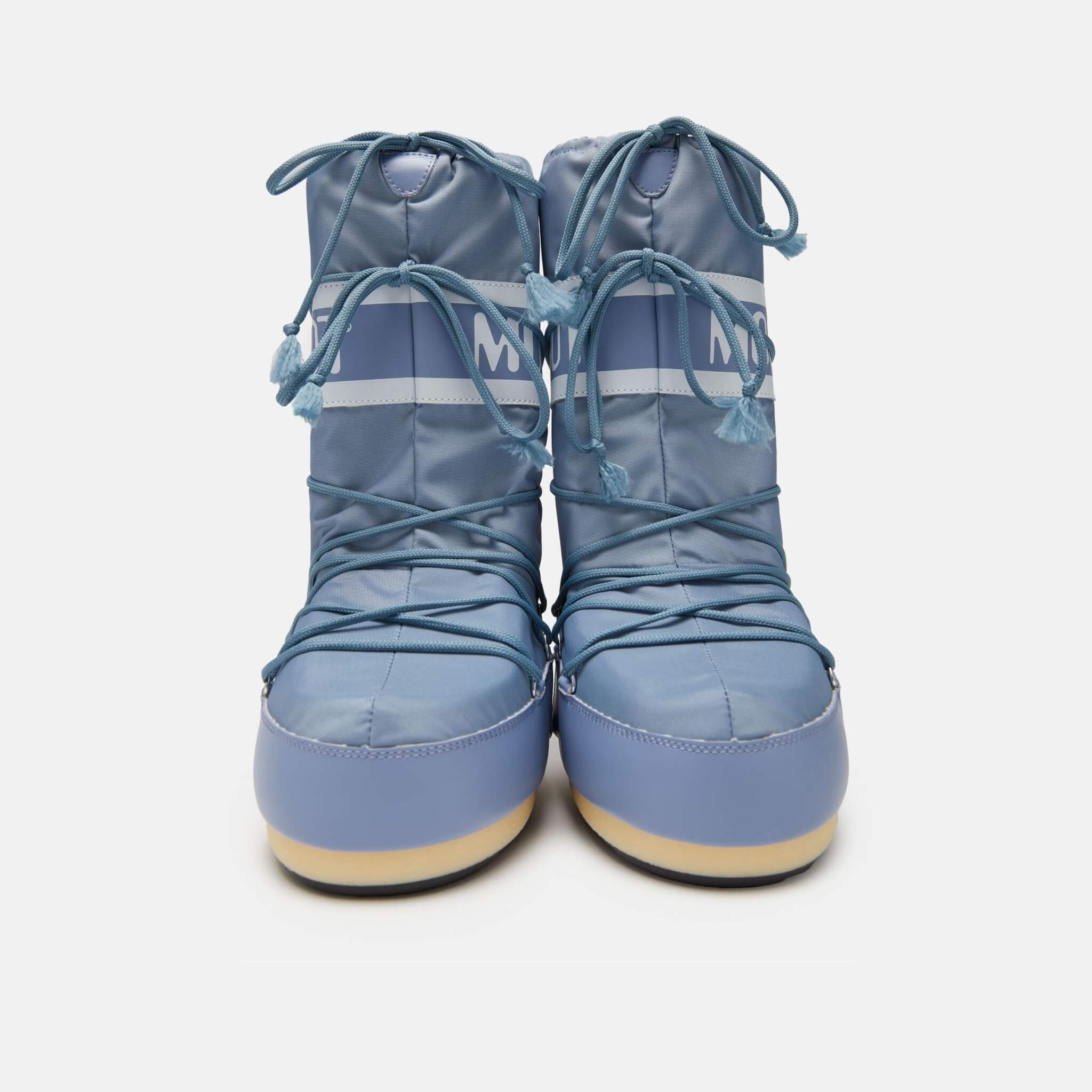 Cizme de iarnă gri Moon Boot Icon Nylon de damă 1