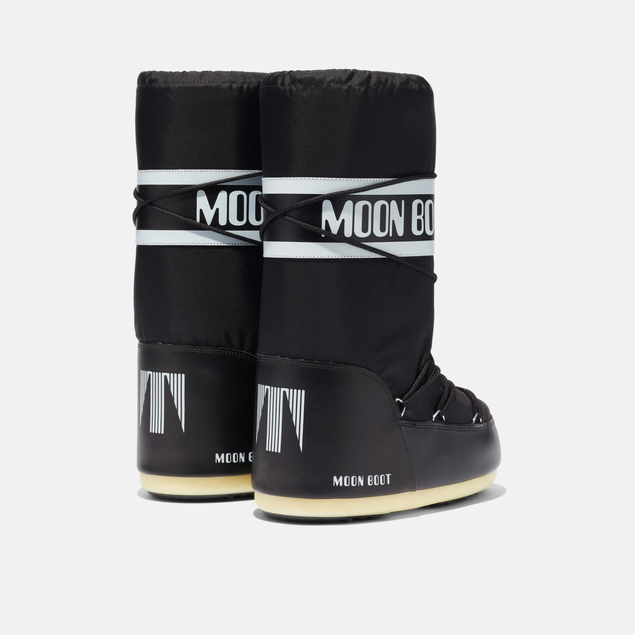 Cizme de iarnă negre Moon Boot Icon Nylon de damă