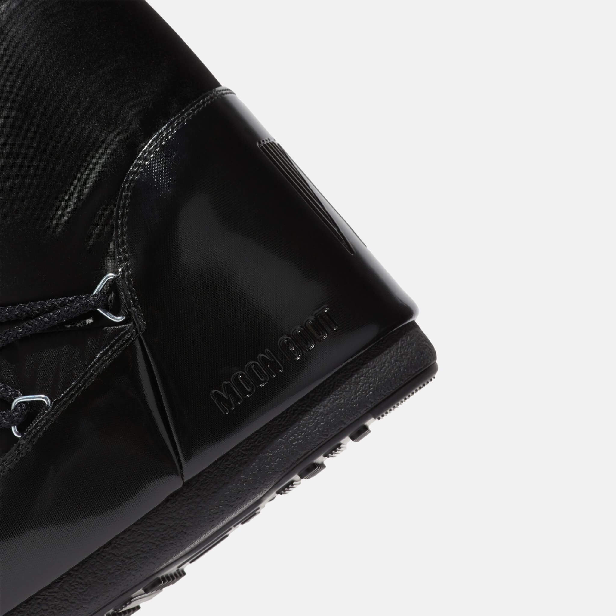 Cizme de iarnă negre Moon Boot Icon Glance de damă