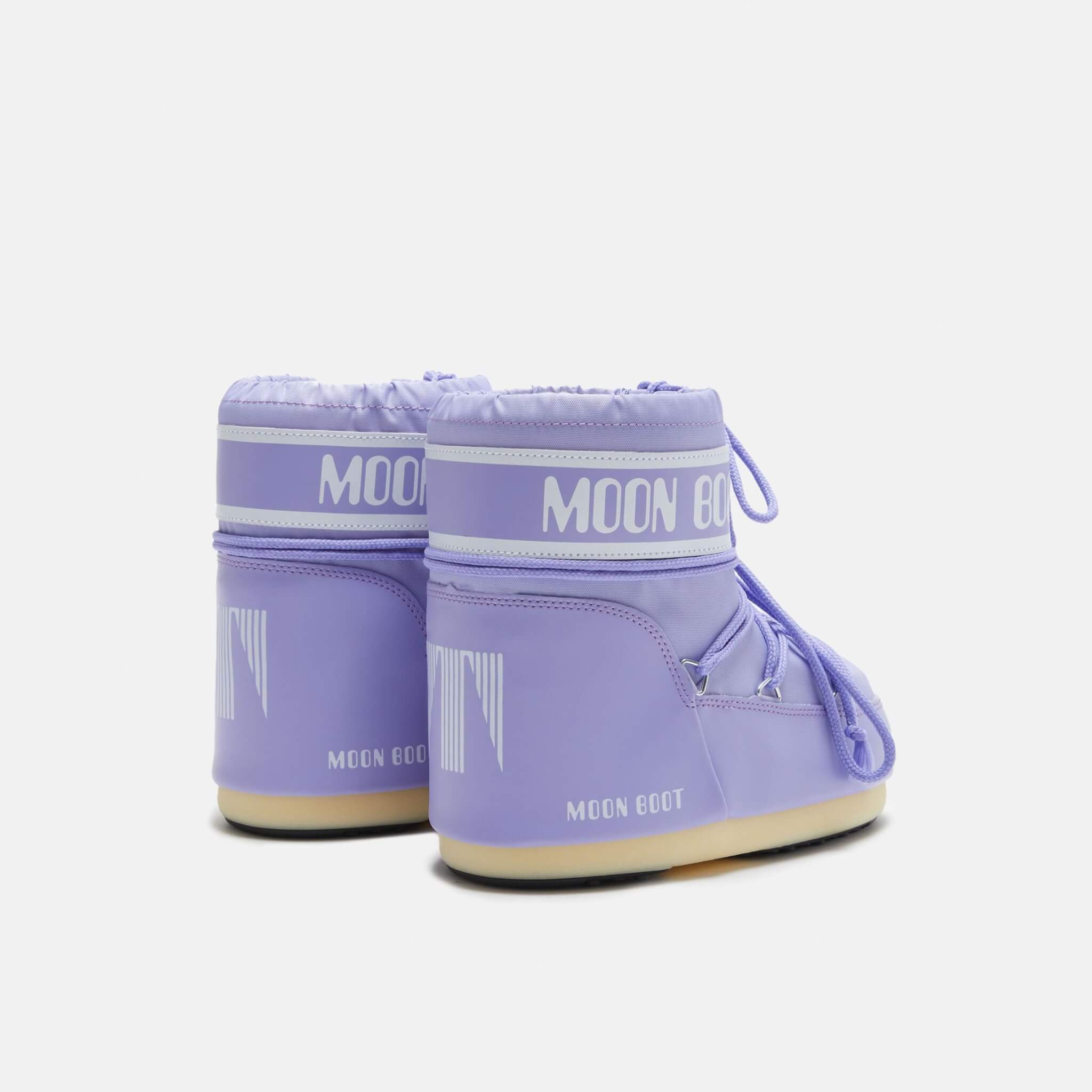 Cizme de iarnă mov Moon Boot Icon Nylon de damă