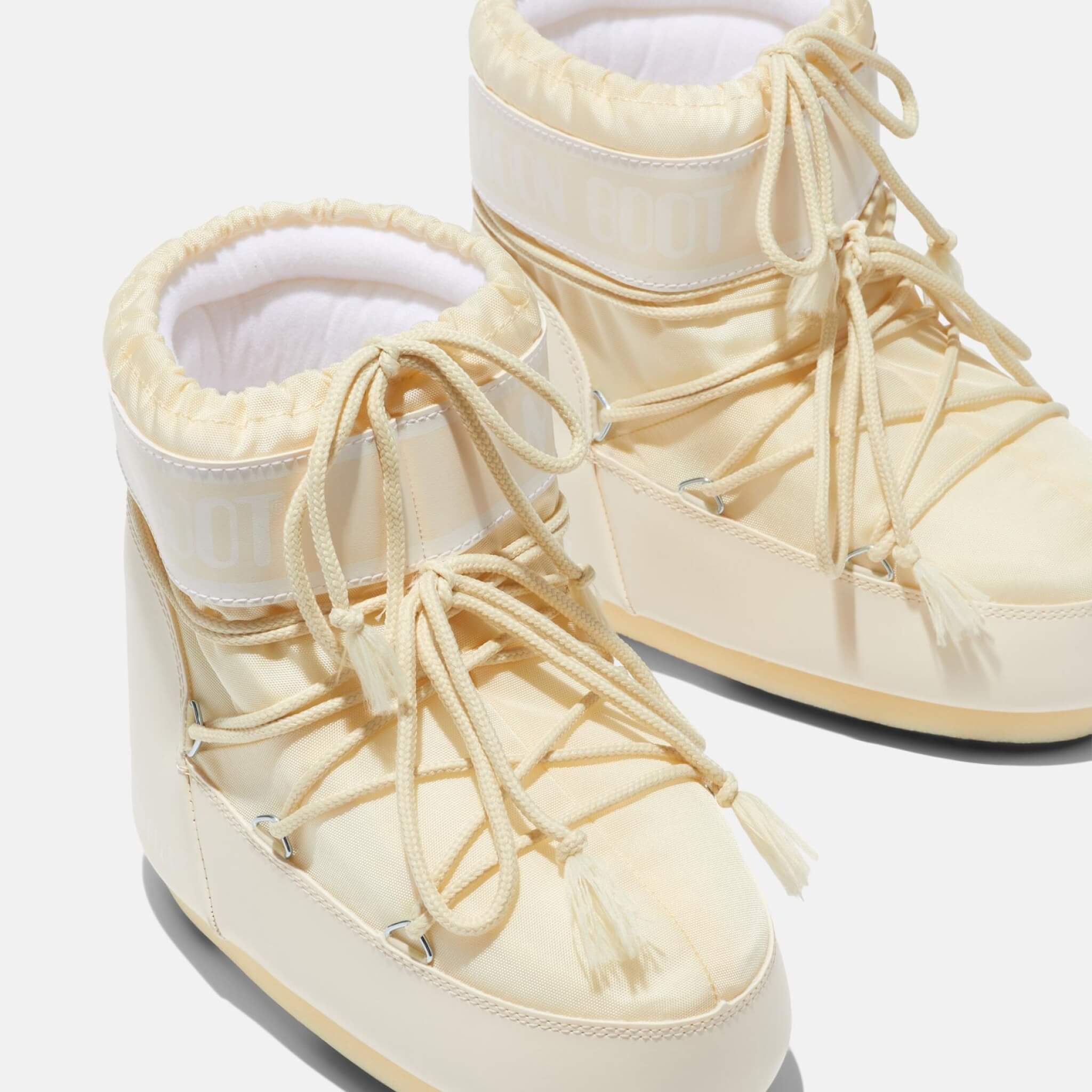 Cizme de iarnă bej Moon Boot Icon Low de damă