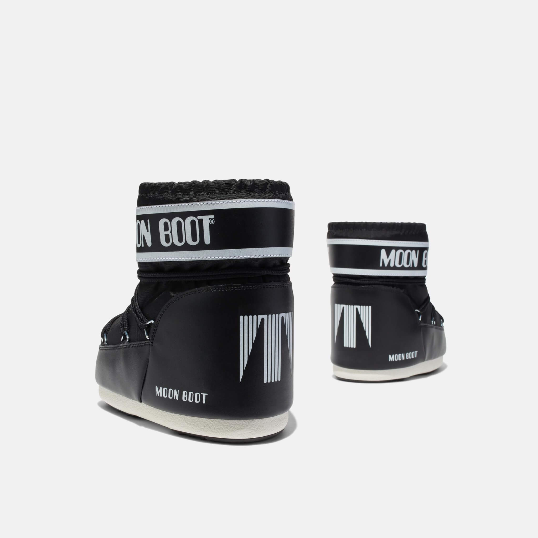 Cizme de iarnă negre Moon Boot Icon Low de damă