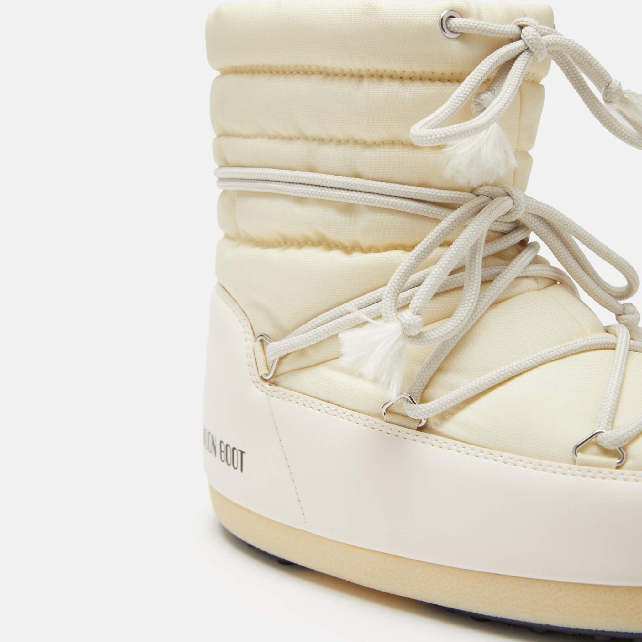 Cizme de iarnă bej Moon Boot Evx Light Nylon de damă