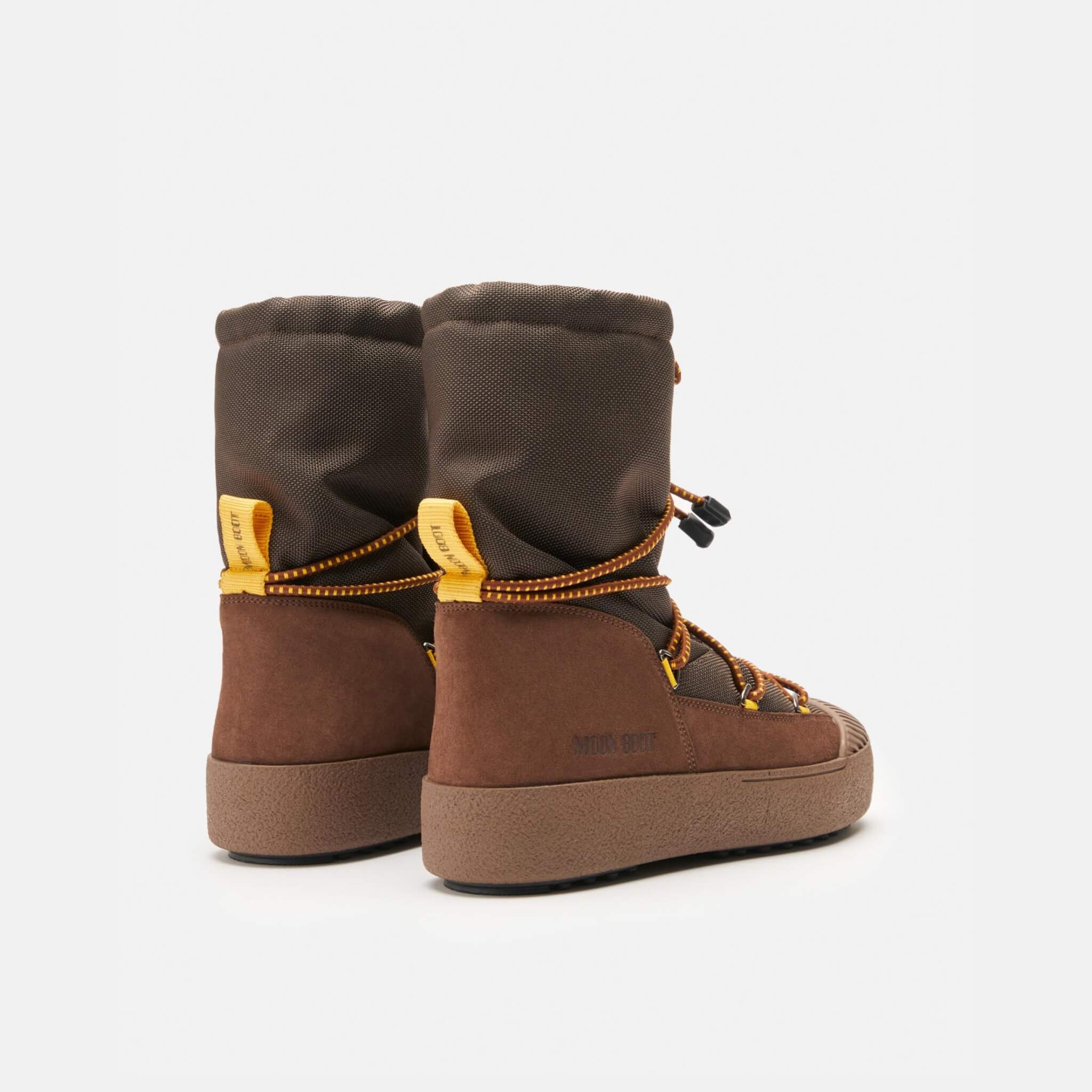 Cizme de iarnă maro Moon Boot Mtrack Polar Cordy bărbați