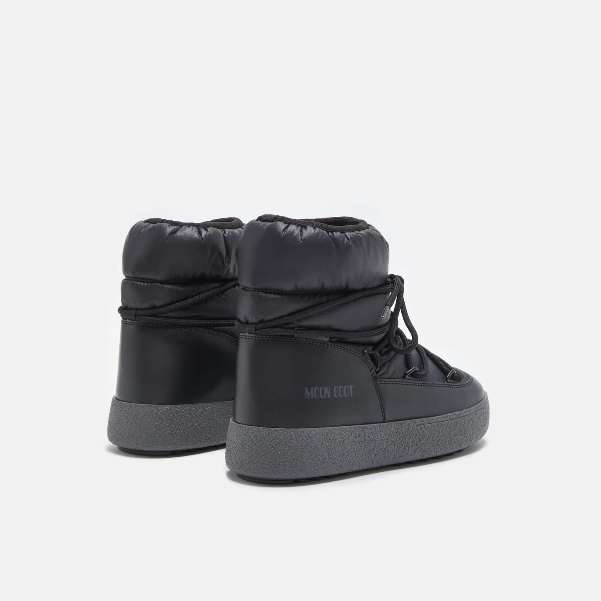 Cizme de iarnă negre Moon Boot Ltrack Low Nylon WP de damă
