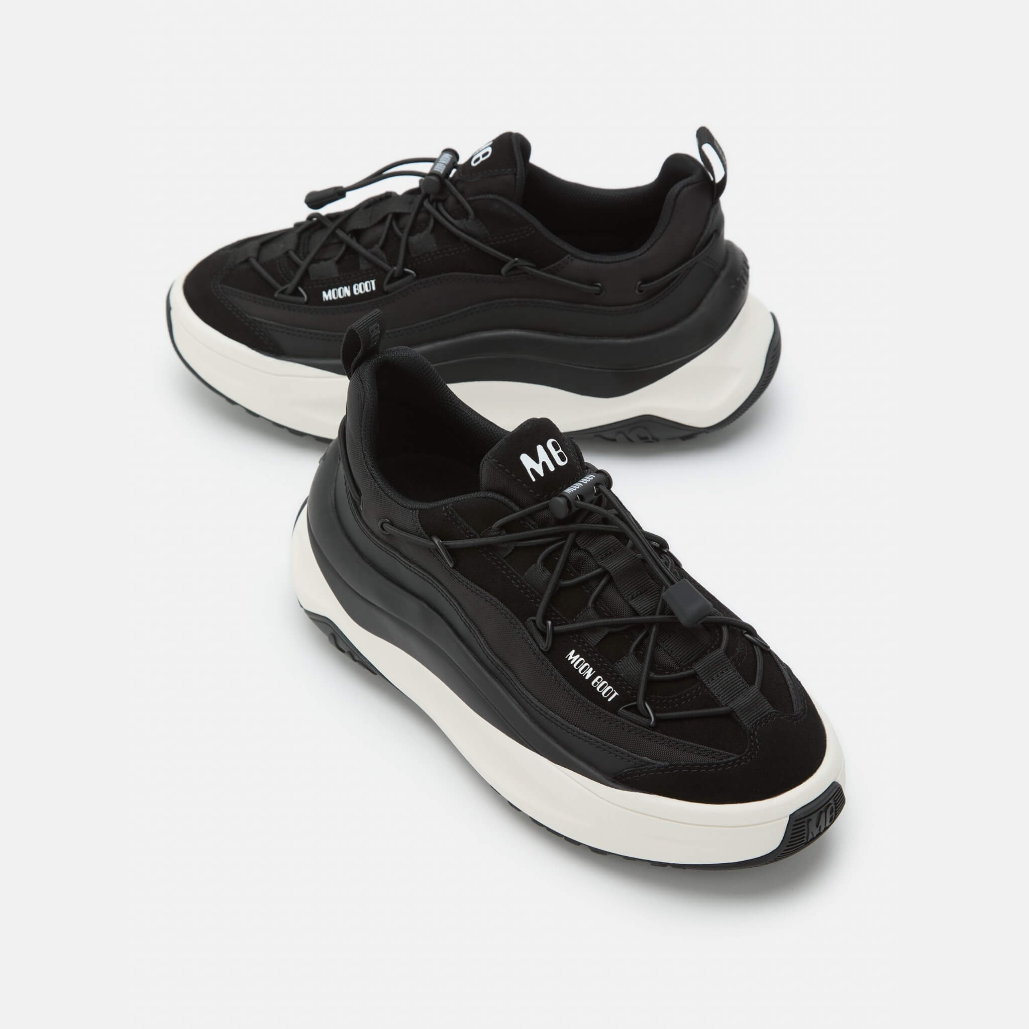 Pantofi sport negri Moon Boot Moon247 Xlace de damă