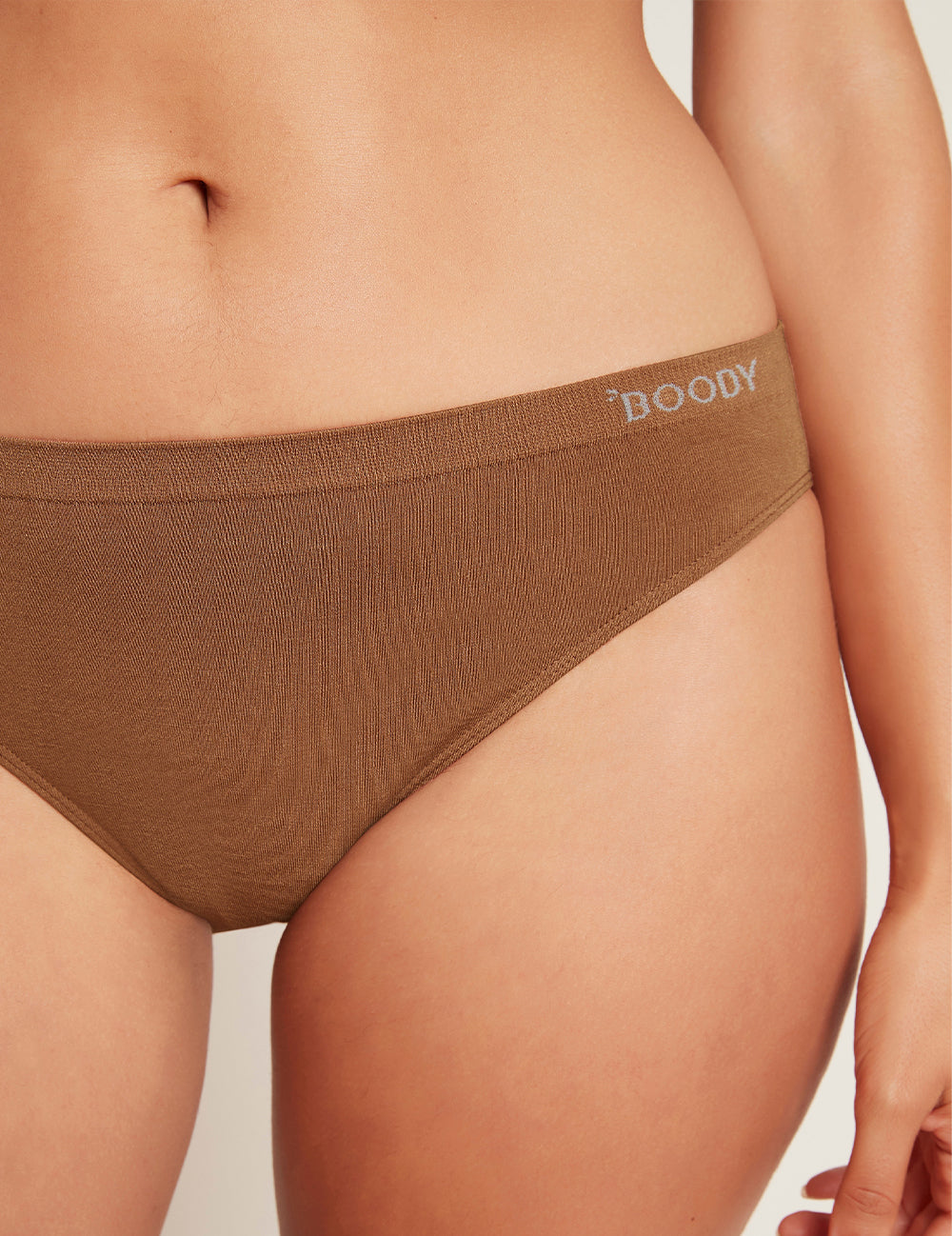 Chiloți maro Boody Classic Bikini