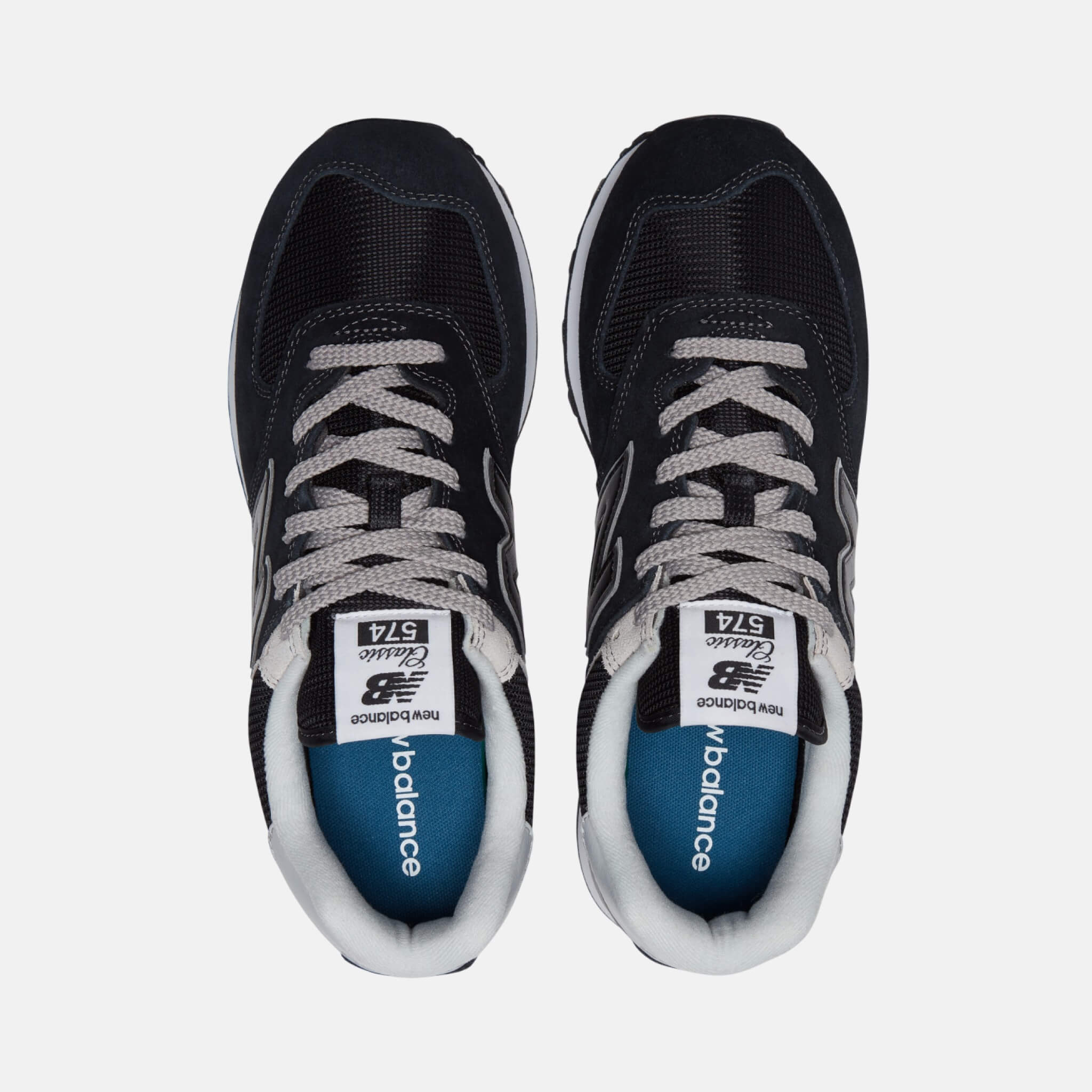 Pantofi sport casual negri New Balance ML574 bărbați