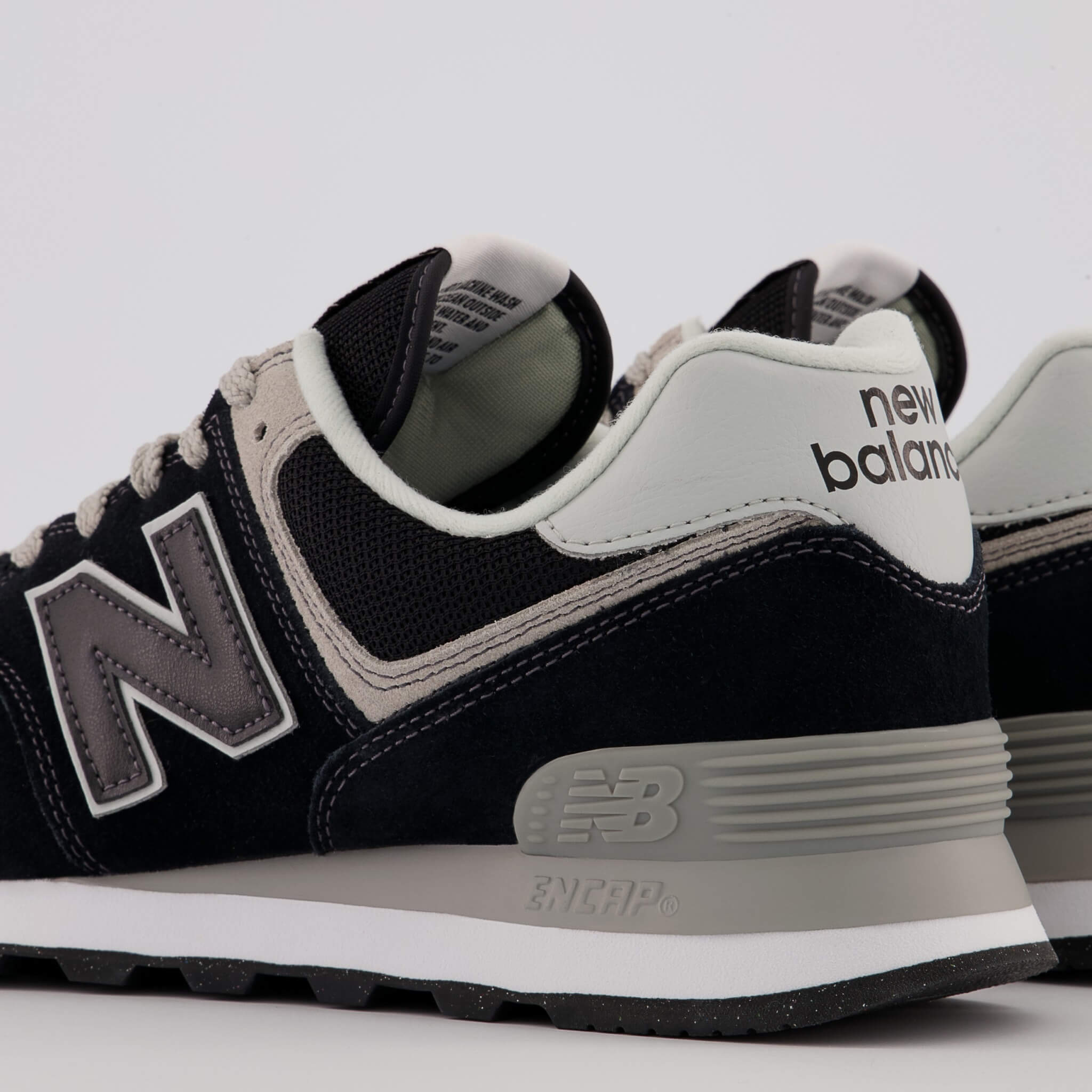 Pantofi sport casual negri New Balance ML574 bărbați