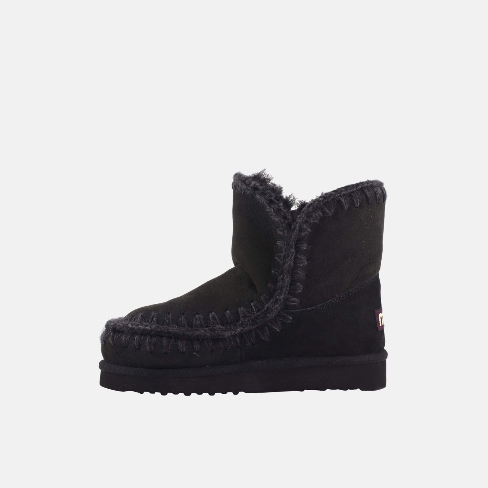 Ghete din lână negre Mou Eskimo de damă 1