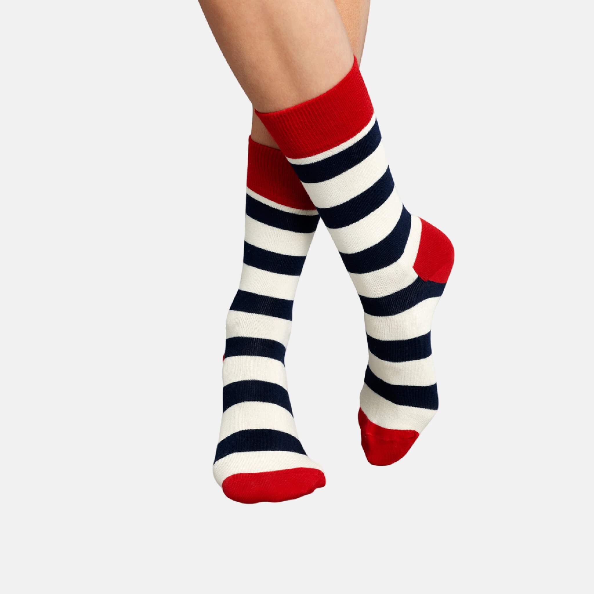 Șosete colorate Happy Socks în dungi, model Stripe