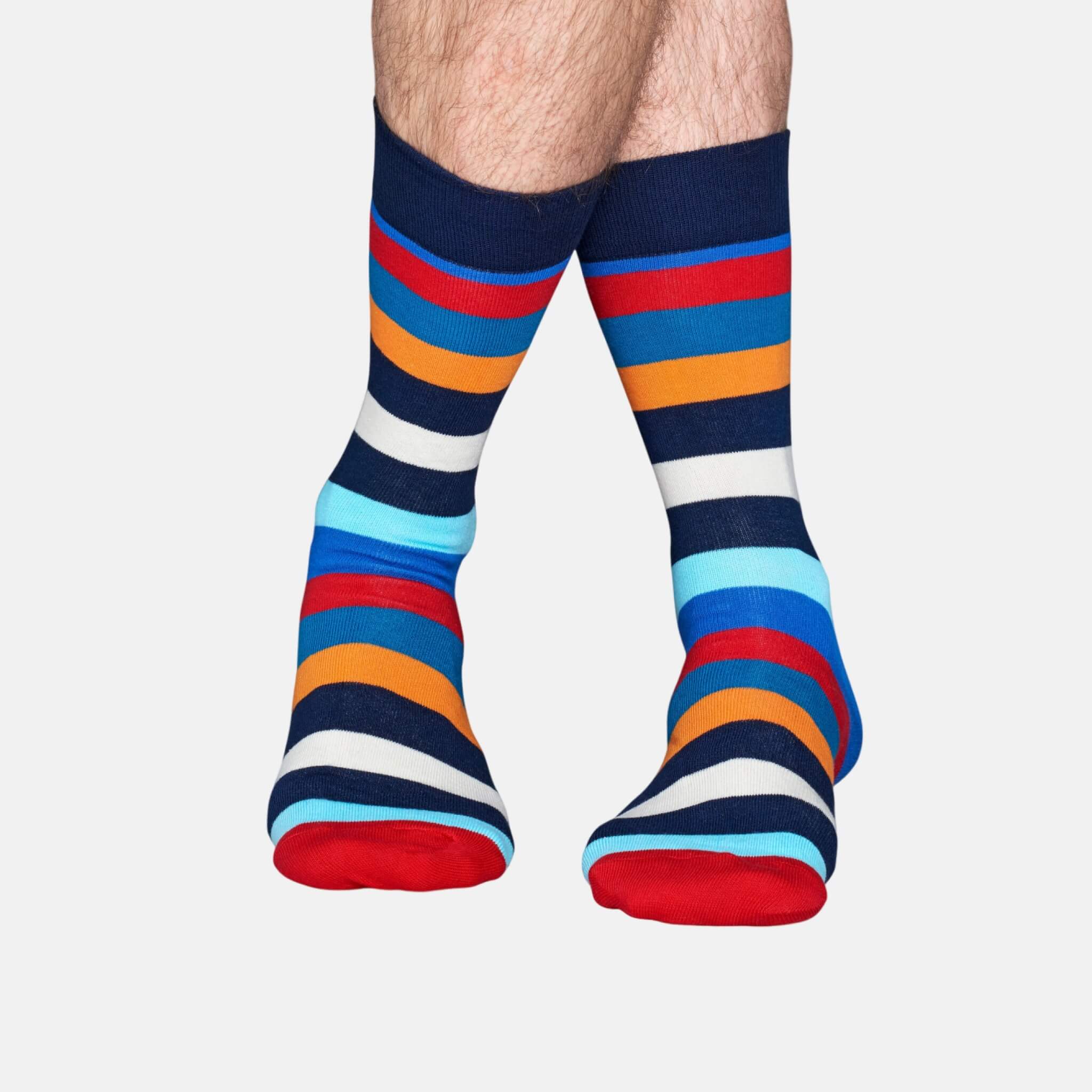 Șosete colorate Happy Socks în dungi, model Stripe 11