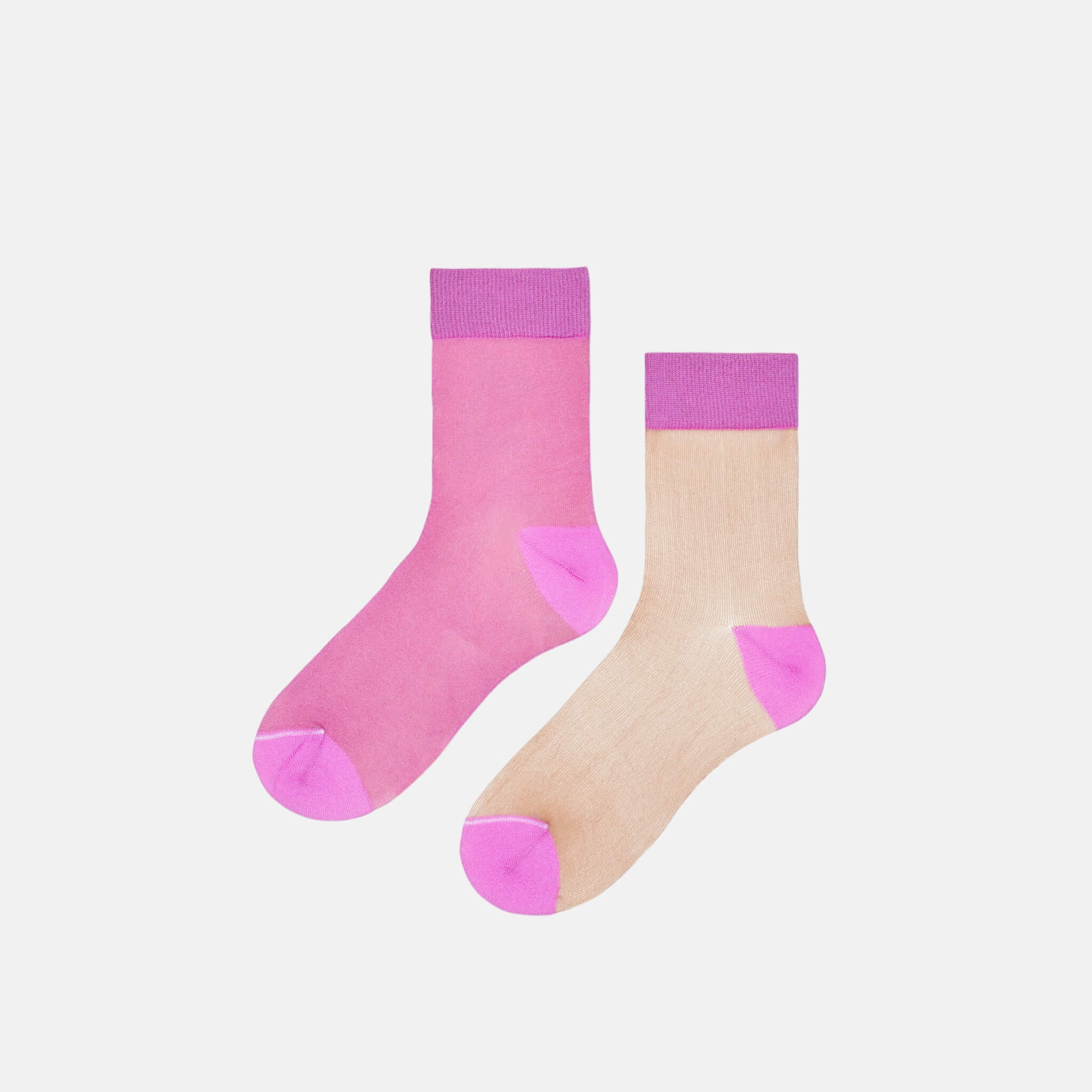 Șosete roz Happy Socks Filippa de damă // colecția Hysteria