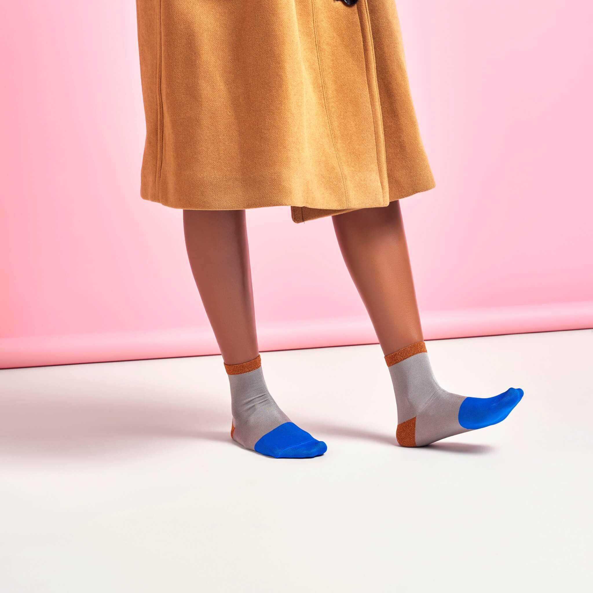 Șosete gri Happy Socks Liza de damă // colecția Hysteria