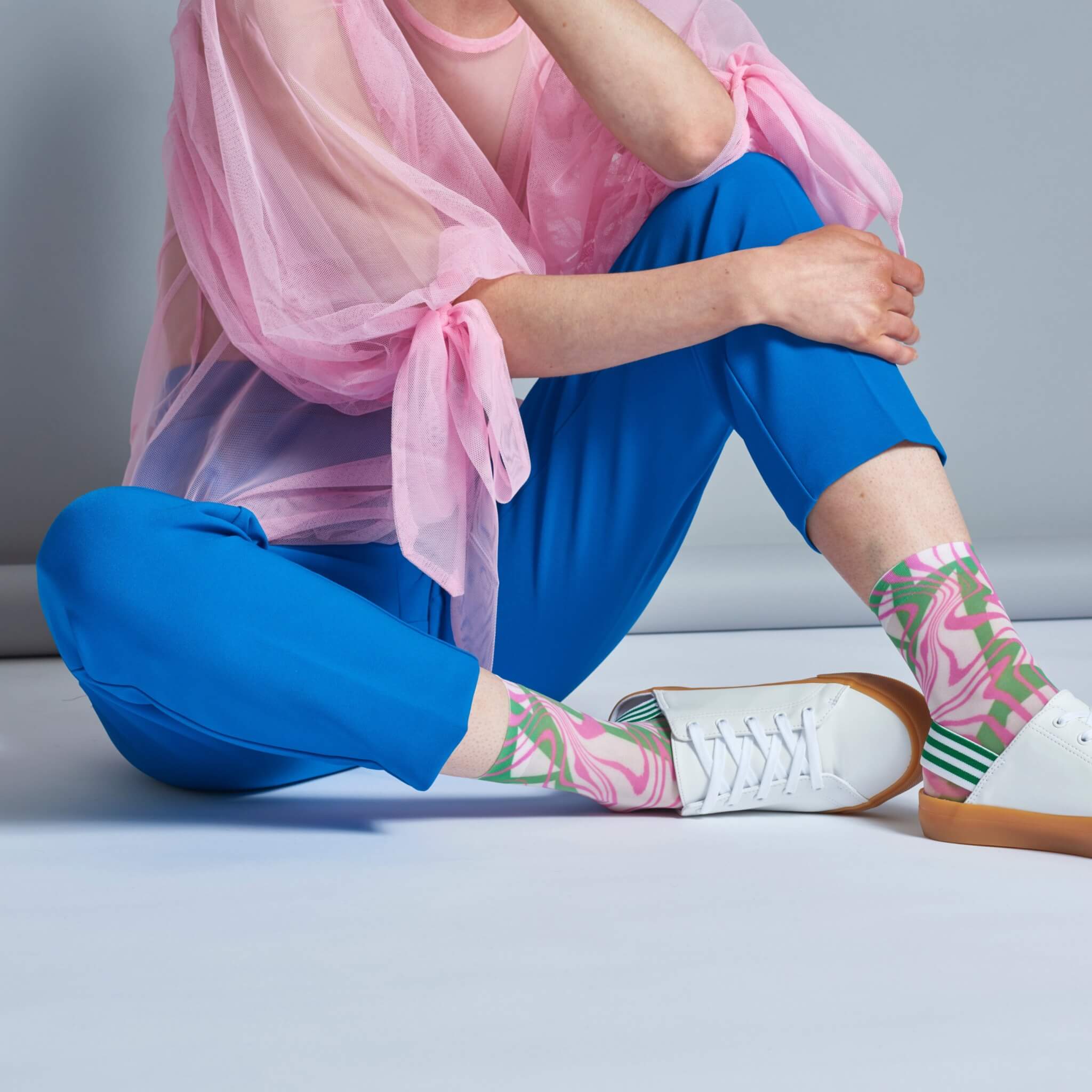 Șosete colorate Happy Socks Mia de damă // colecție Hysteria 1