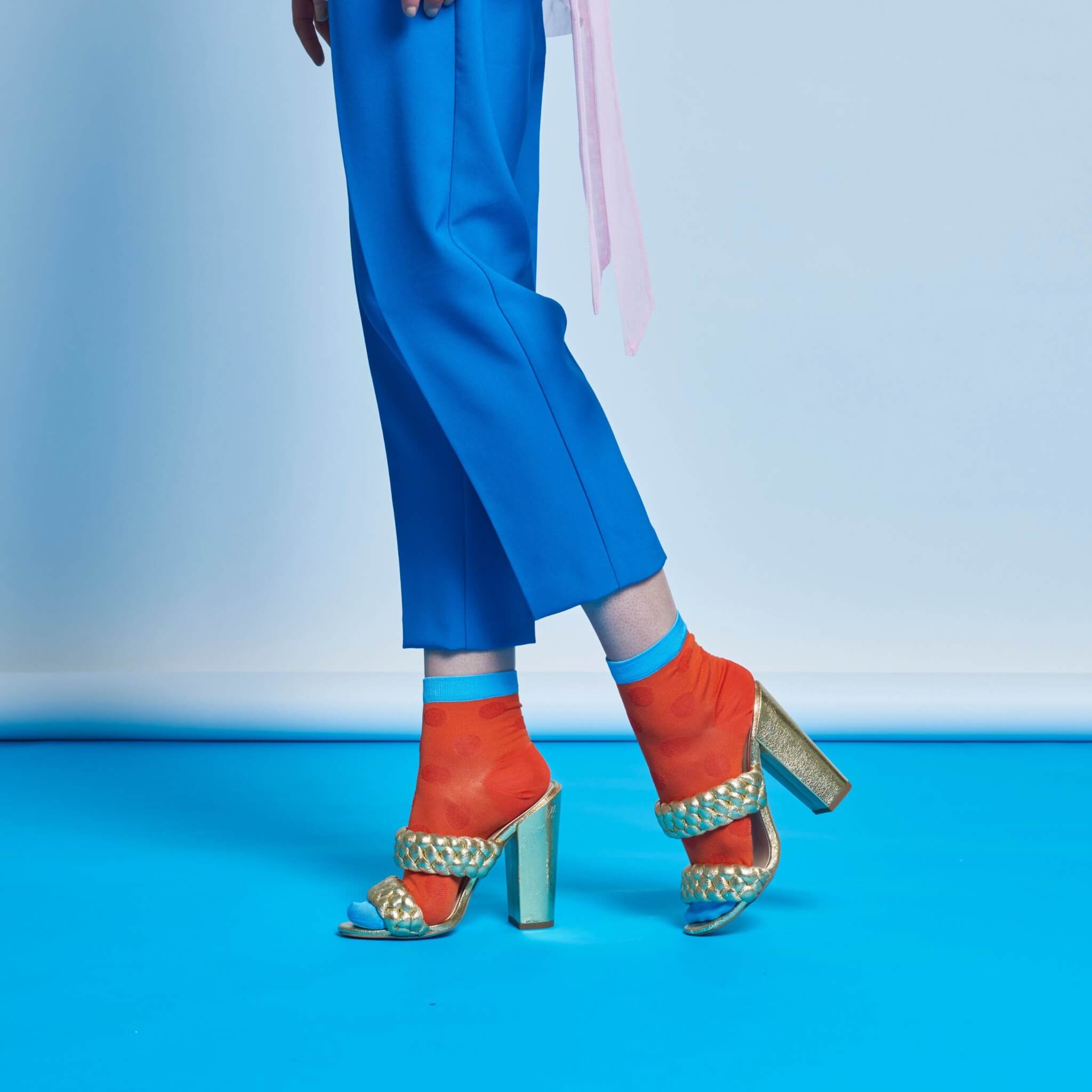 Șosete roșii Happy Socks Viktoria de damă // colecție Hysteria