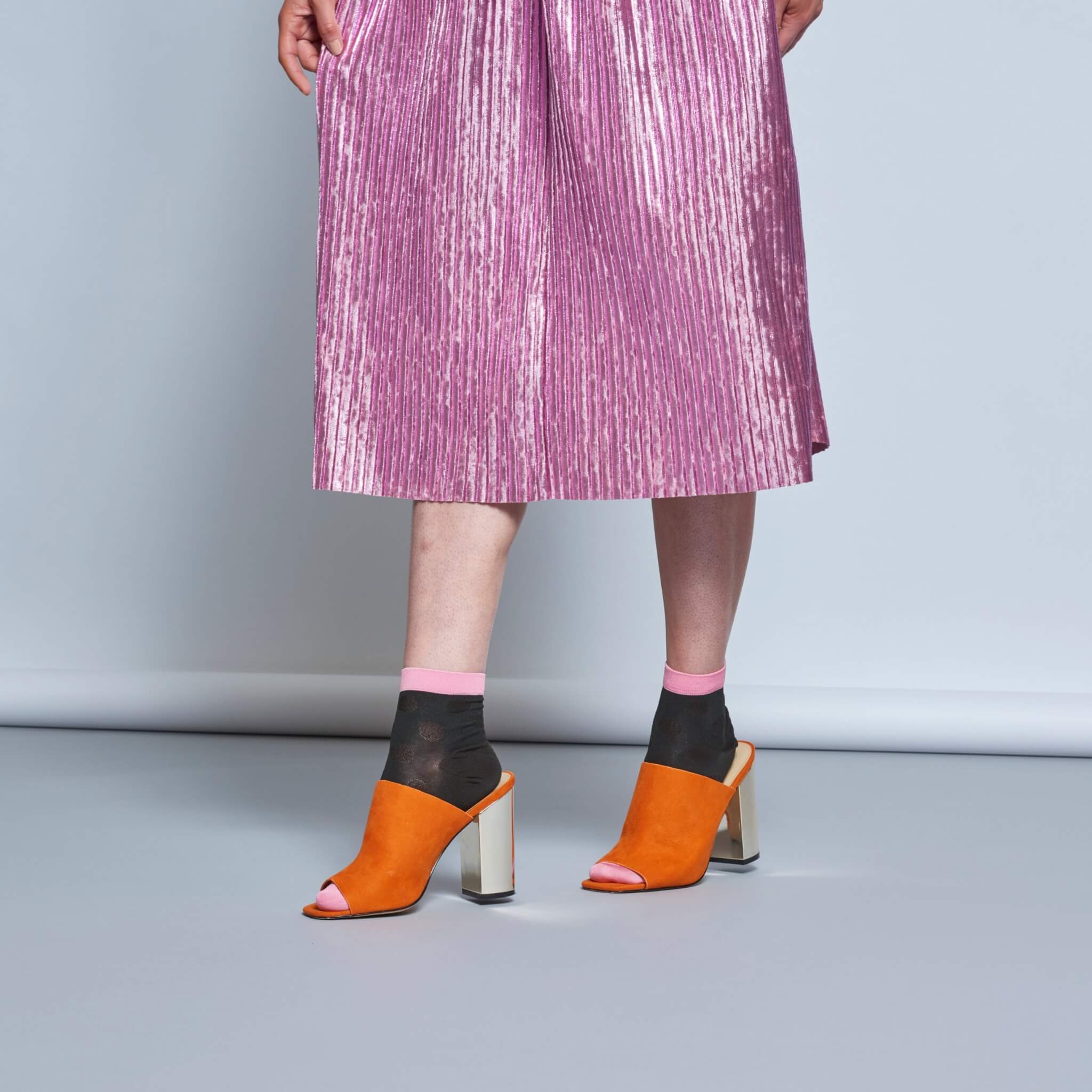 Șosete negre Happy Socks Viktoria de damă // colecție Hysteria