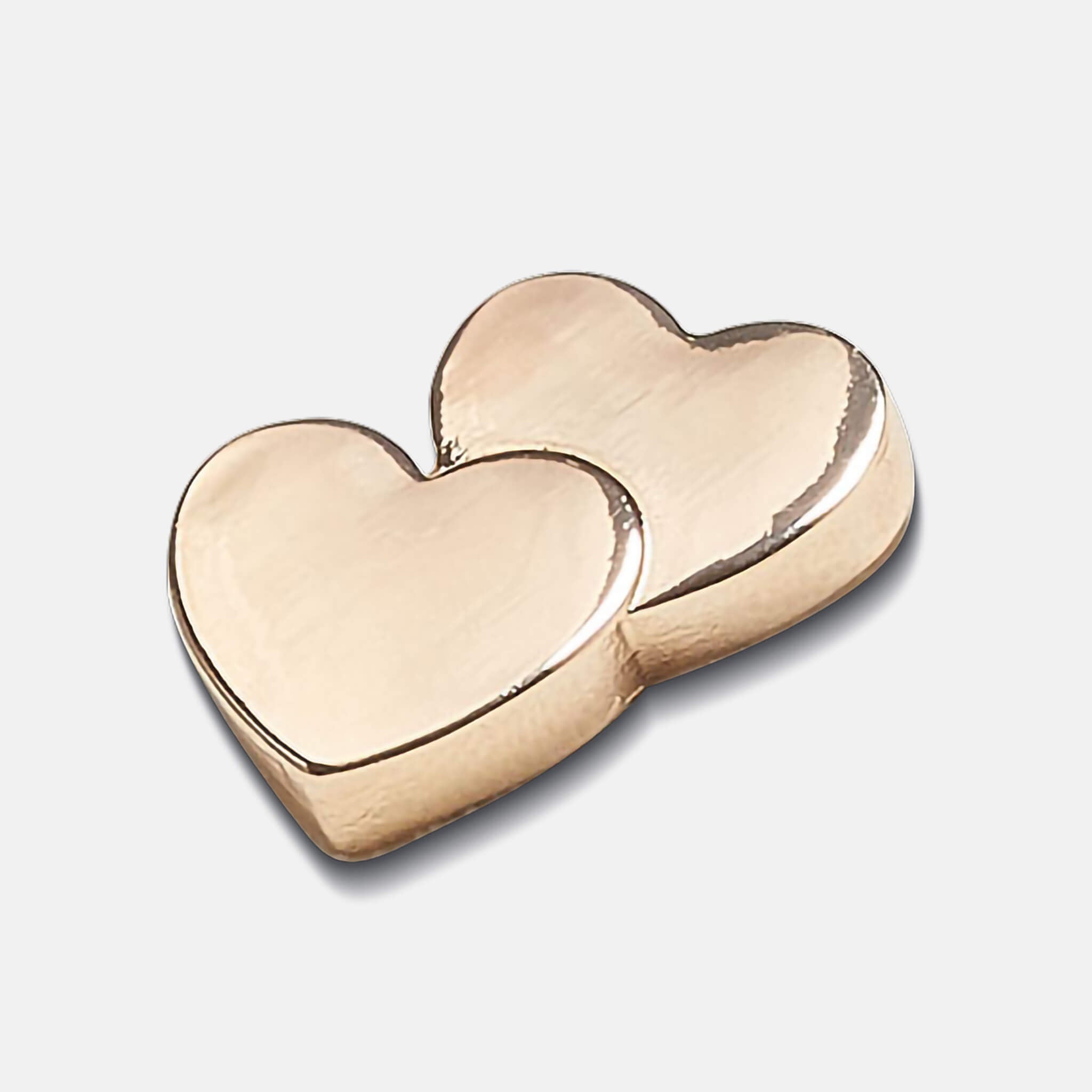 Accesoriu Jibbitz – Gold Double Heart