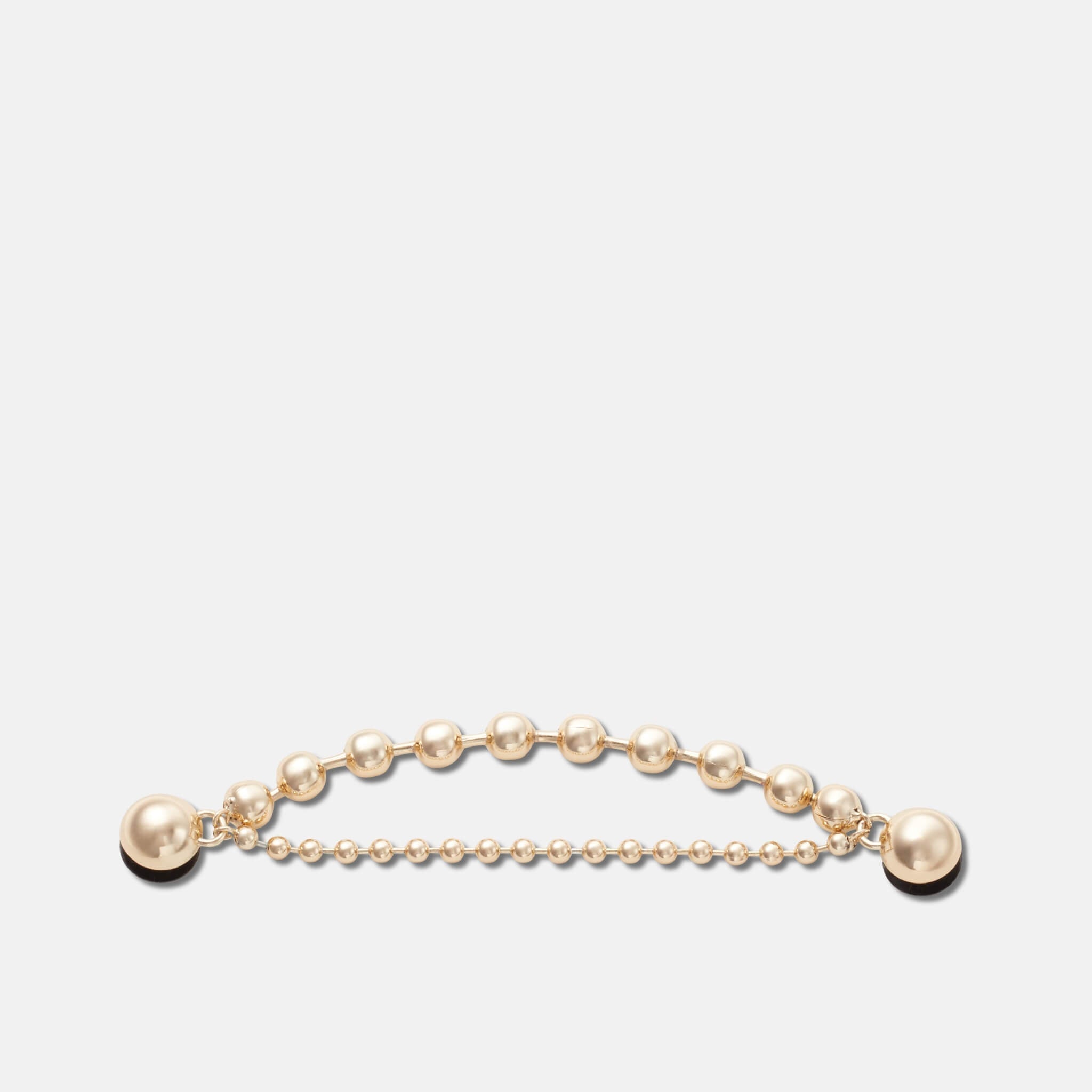 Accesoriu Jibbitz – Gold and Crystal Double Chain