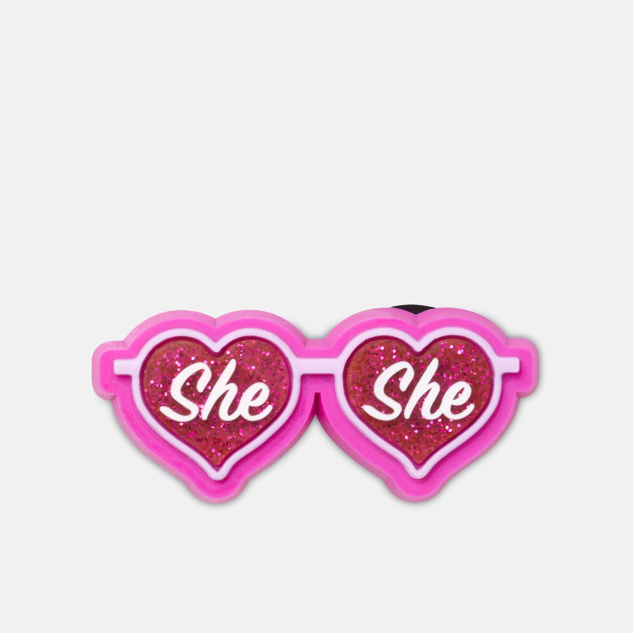 Accesoriu Jibbitz – Glittery She Sunglasses