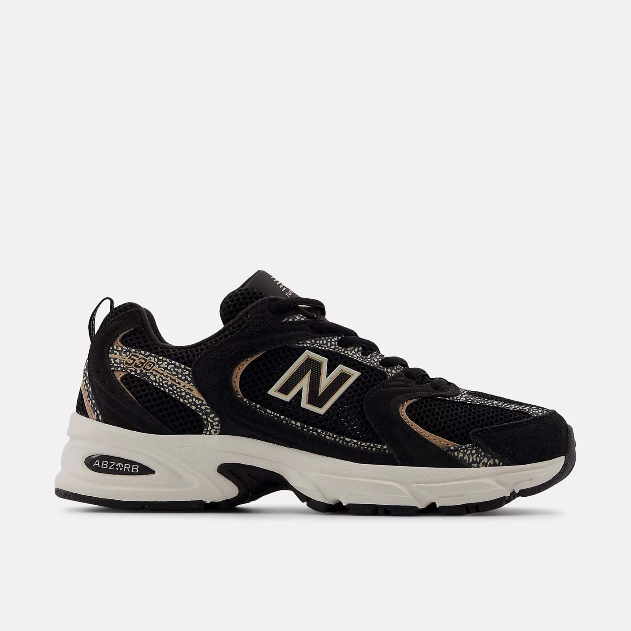 Pantofi sport casual negri New Balance U530 unisex