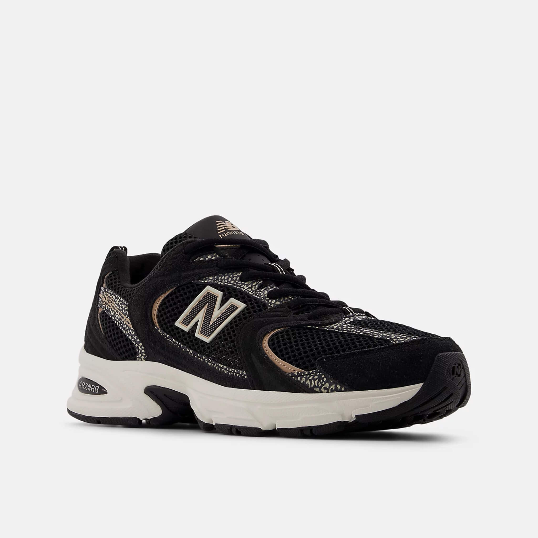 Pantofi sport casual negri New Balance U530 unisex