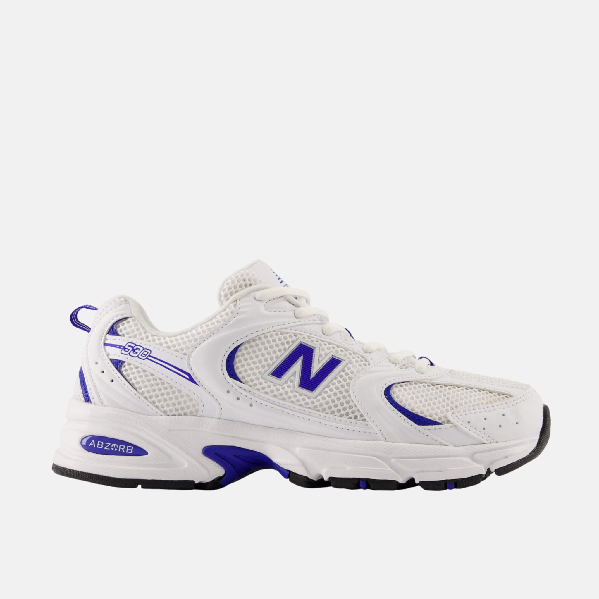 Pantofi sport casual alb-albastru New Balance U530 unisex